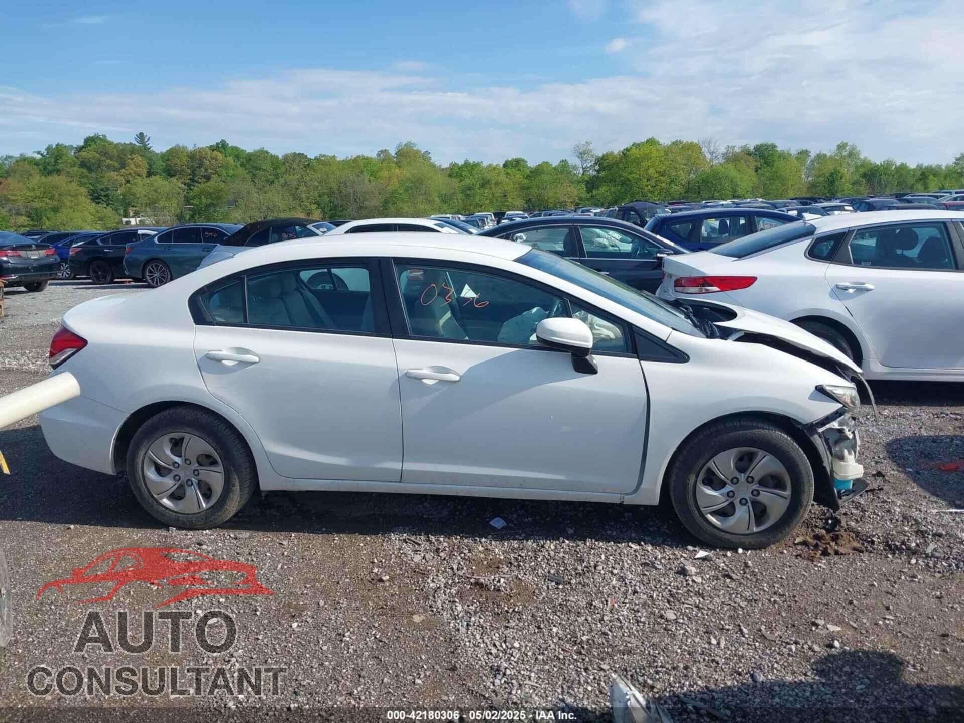 HONDA CIVIC 2014 - 19XFB2F59EE201848