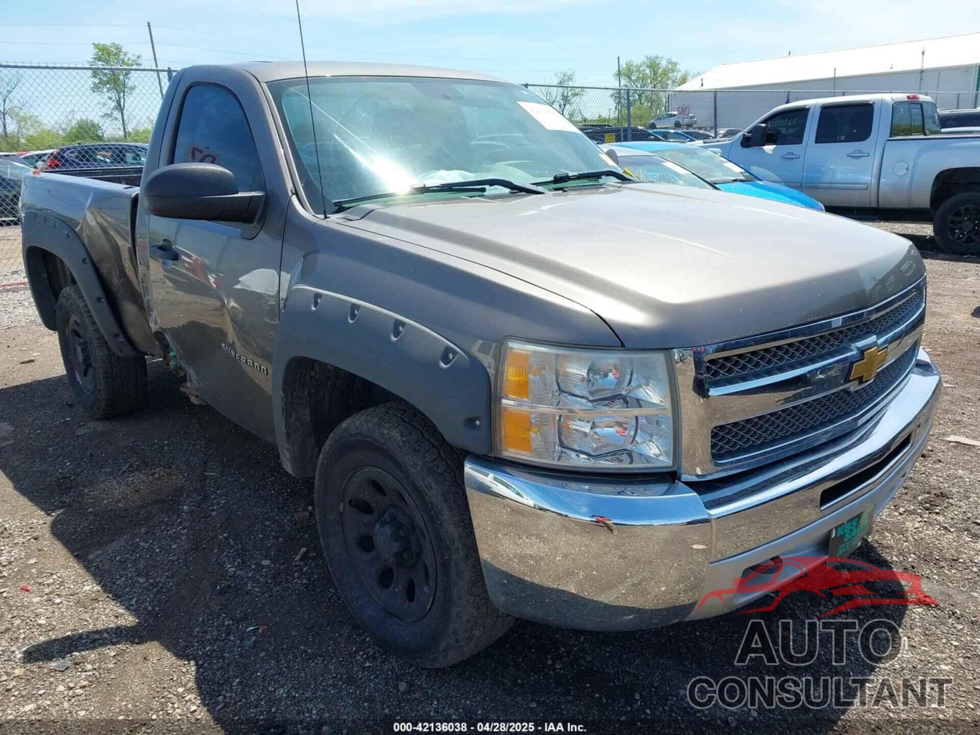 CHEVROLET SILVERADO 1500 2012 - 1GCNKPEA1CZ234528