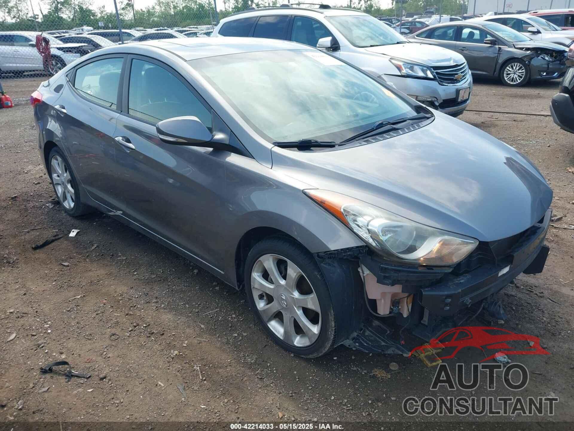 HYUNDAI ELANTRA 2012 - 5NPDH4AE5CH094654