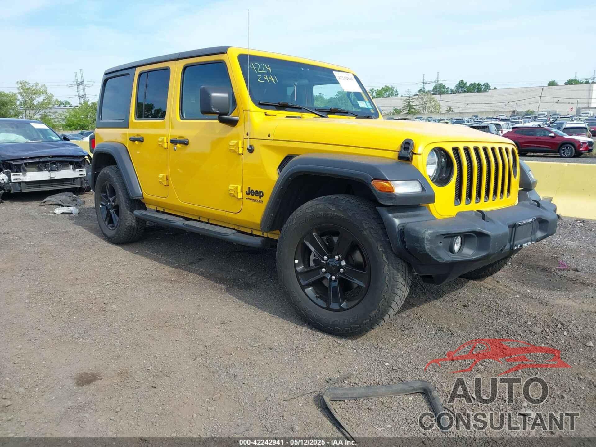 JEEP WRANGLER UNLIMITED 2021 - 1C4HJXDN4MW744315