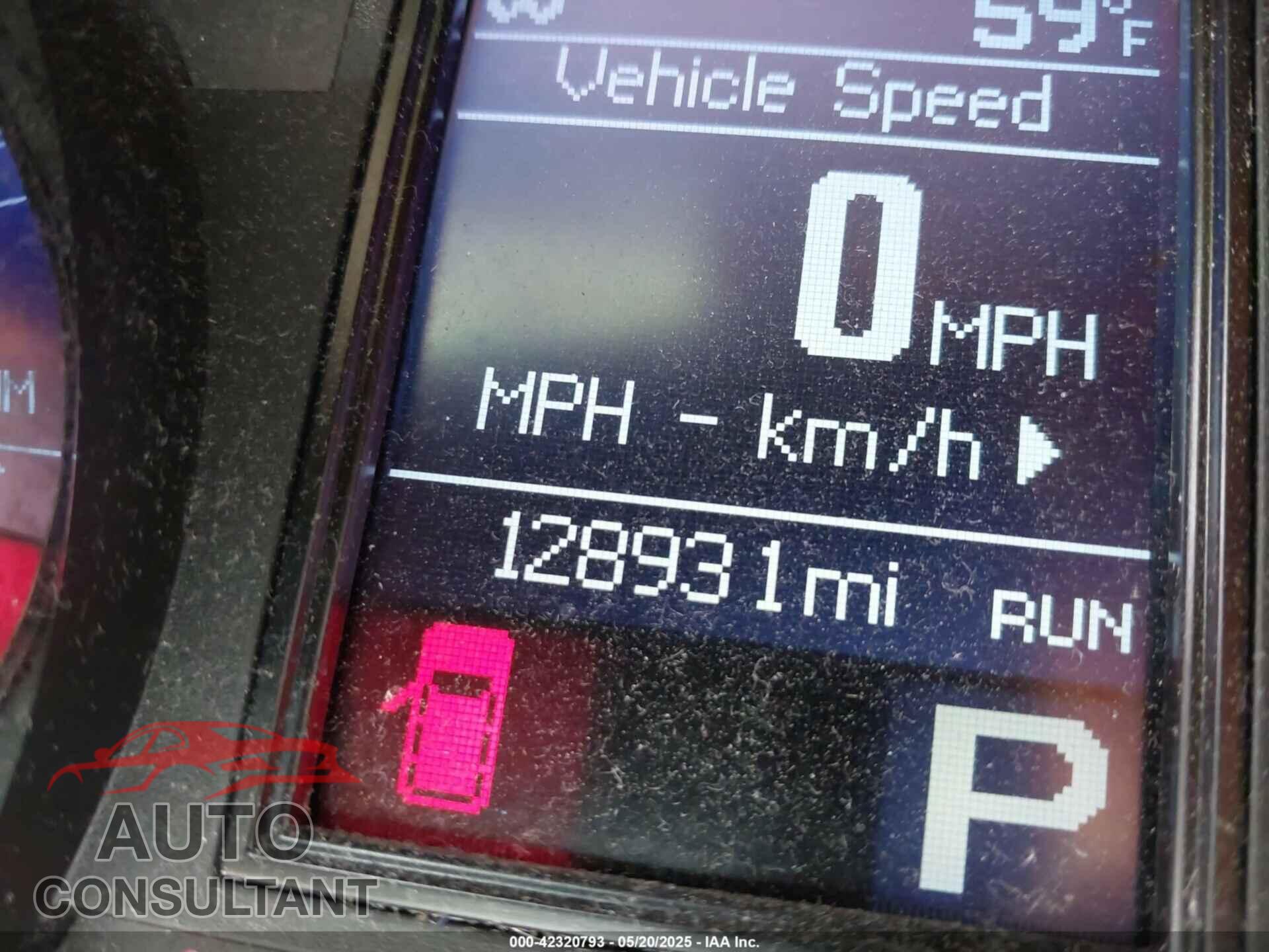 DODGE DURANGO 2012 - 1C4RDJAG1CC122253
