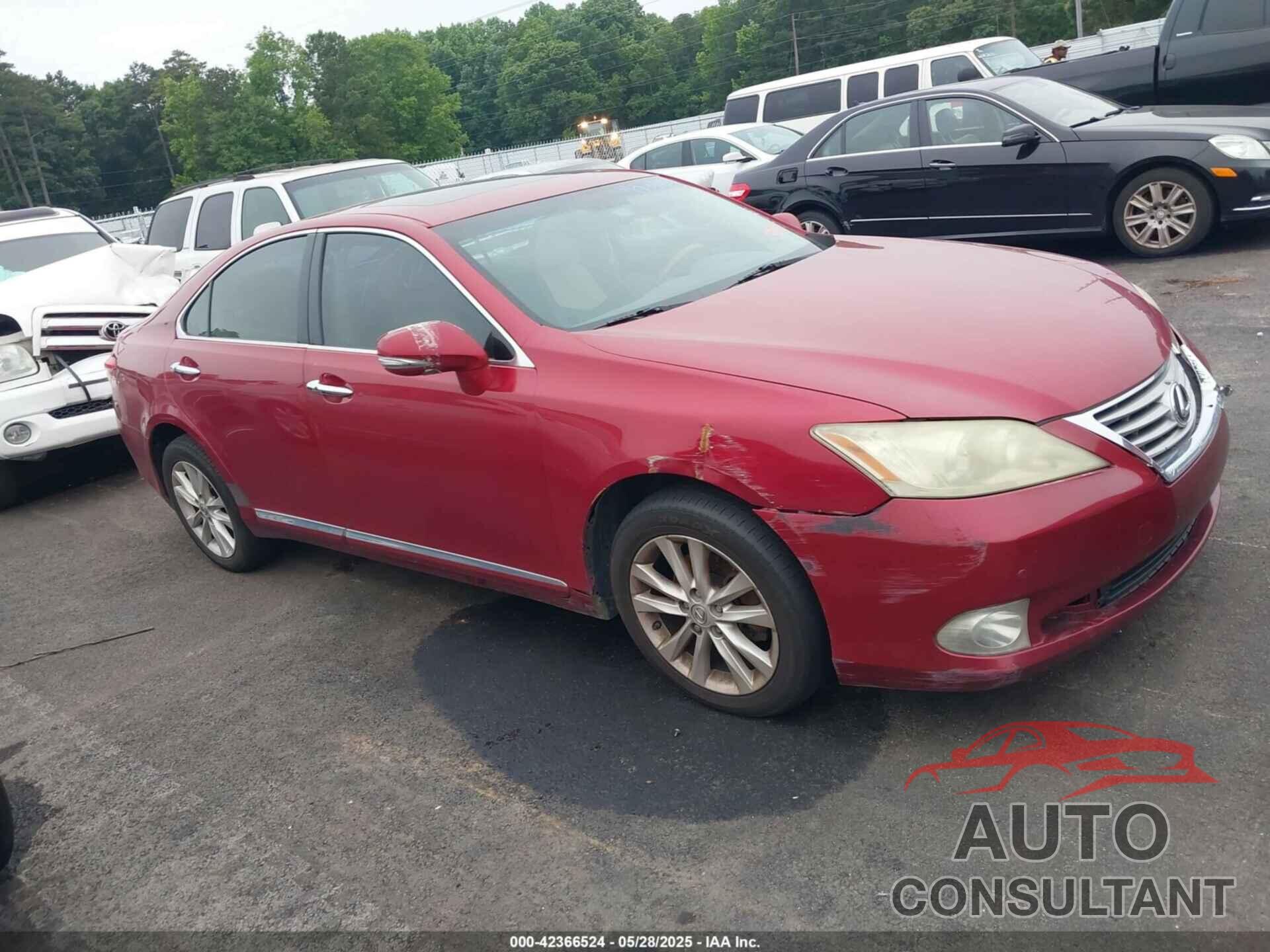 LEXUS ES 350 2010 - JTHBK1EG5A2375935