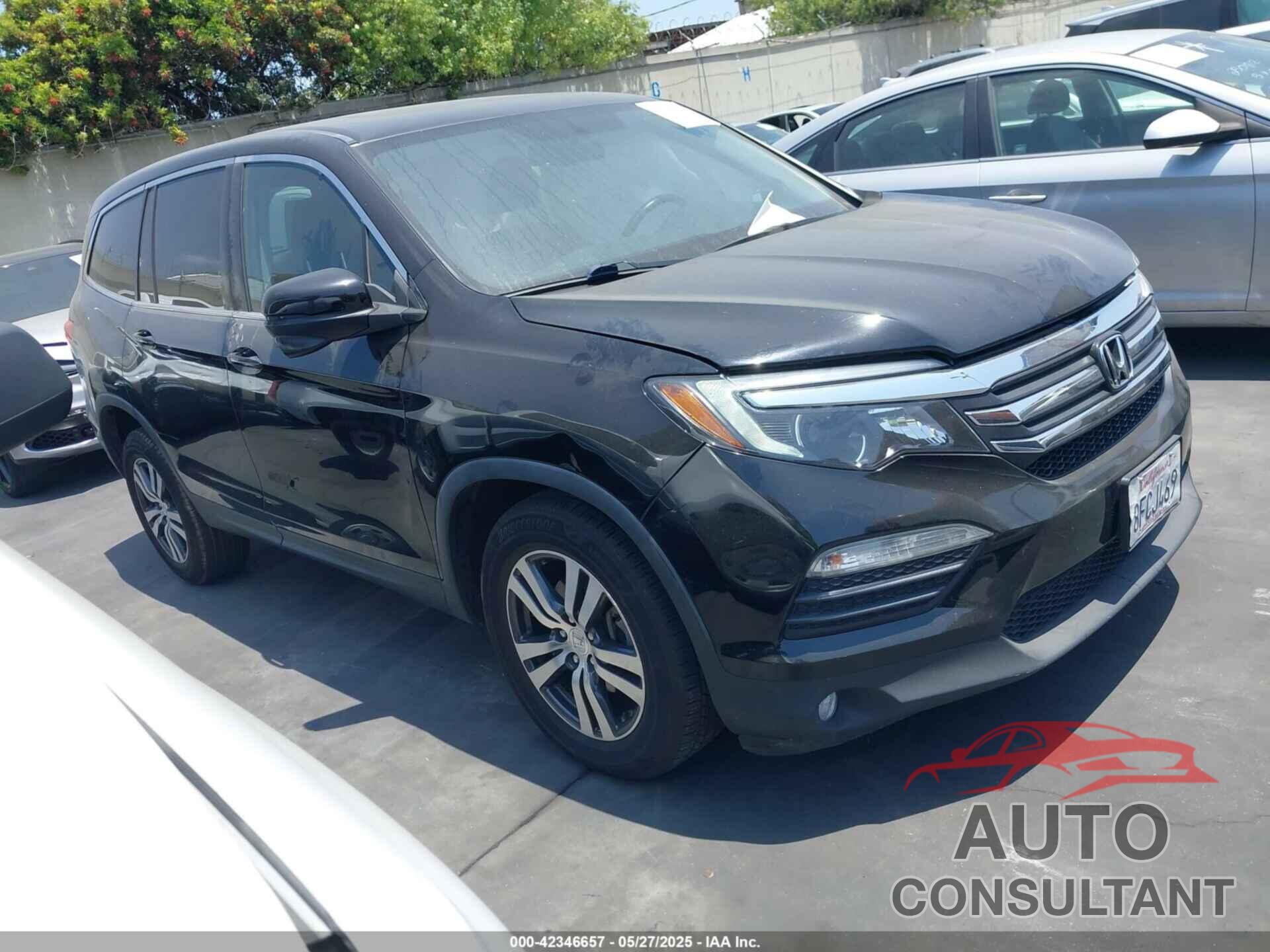 HONDA PILOT 2016 - 5FNYF5H53GB029020