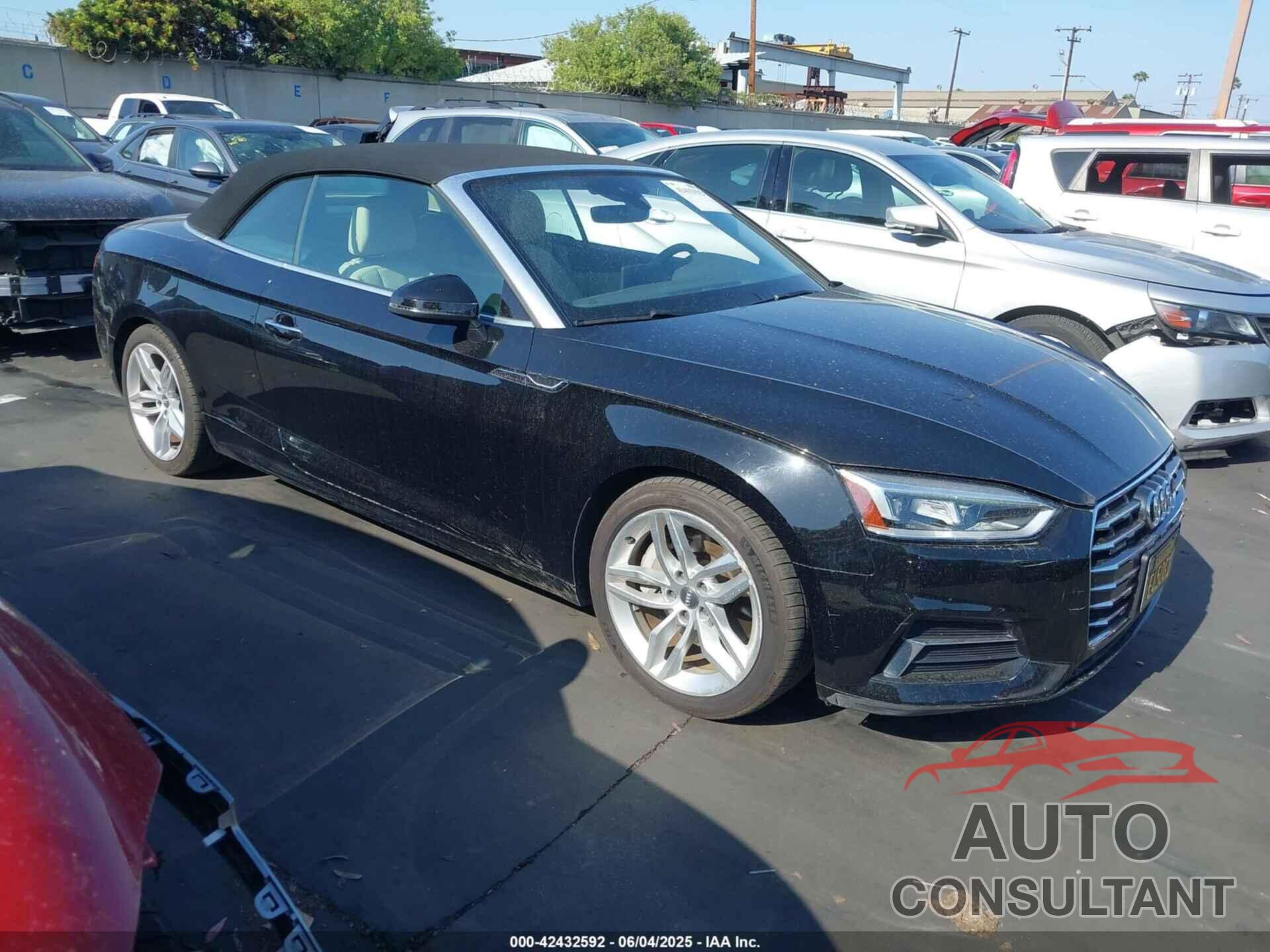 AUDI A5 2019 - WAUWNGF57KN005724
