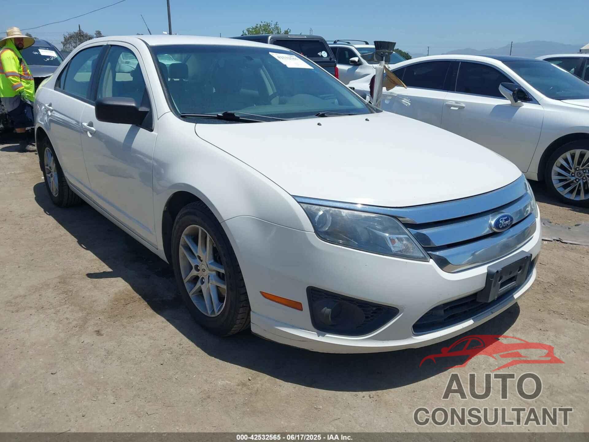 FORD FUSION 2012 - 3FAHP0GA1CR380618