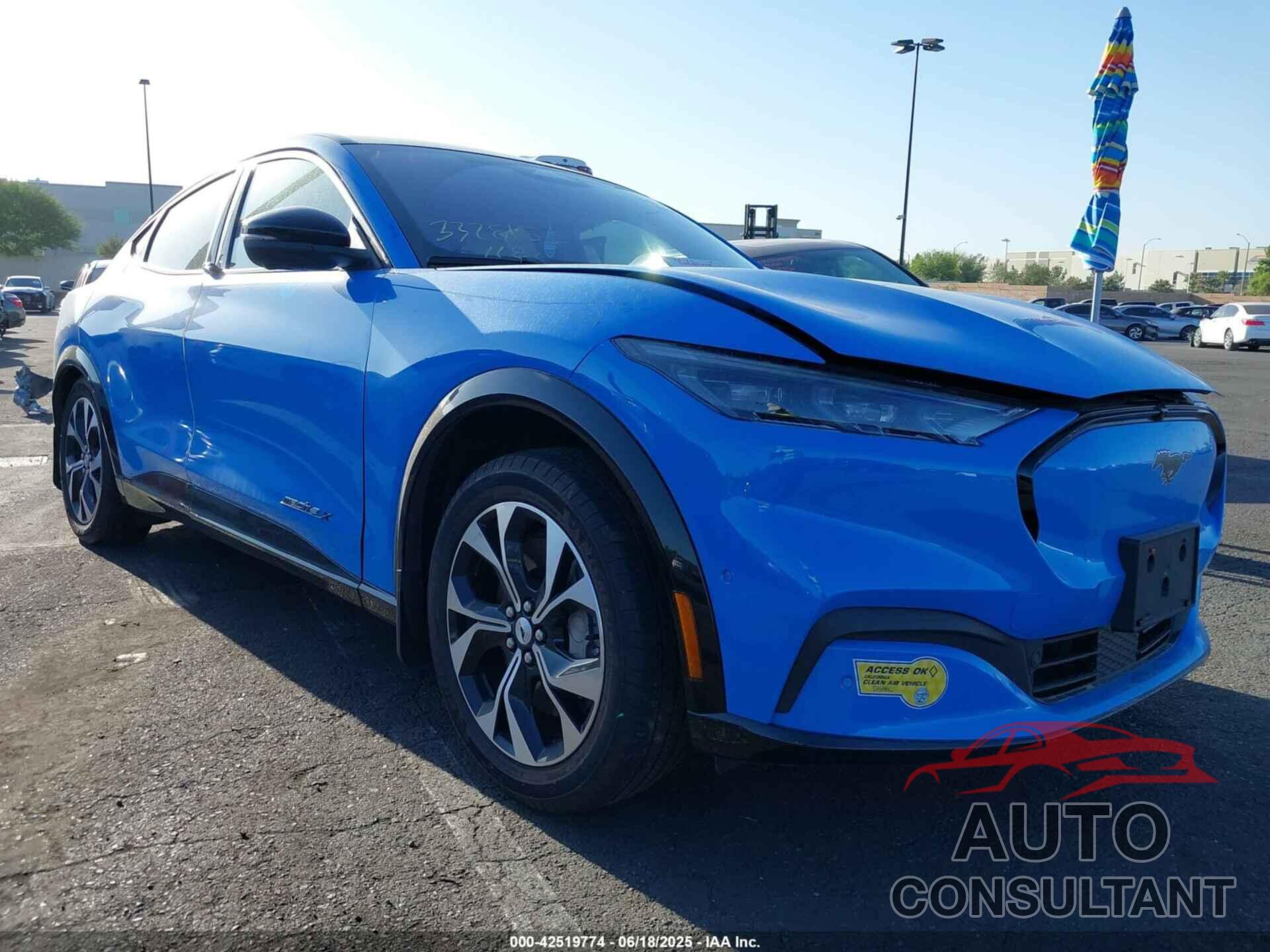FORD MUSTANG MACH-E 2022 - 3FMTK3R74NMA19496