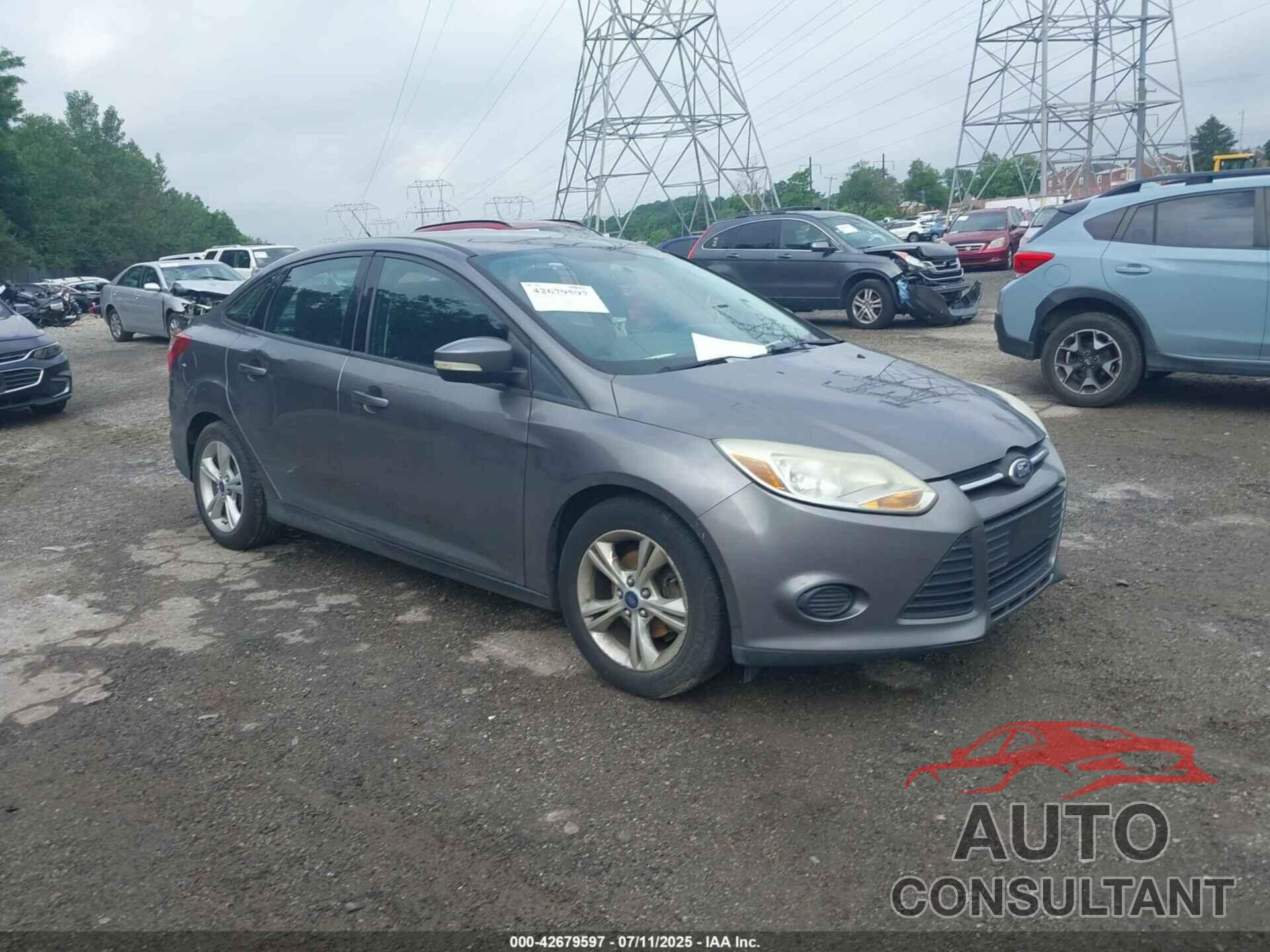FORD FOCUS 2013 - 1FADP3F22DL376359