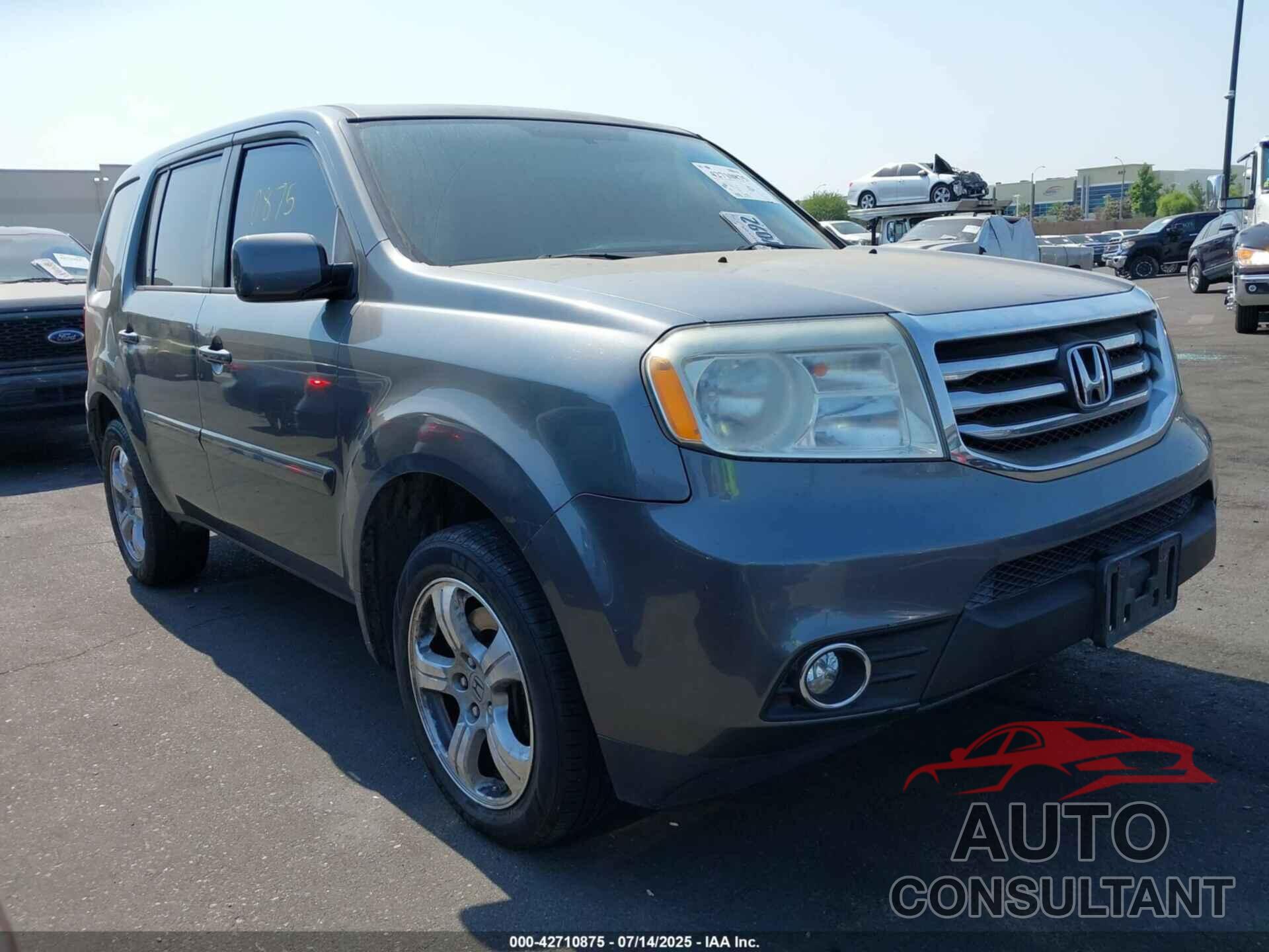 HONDA PILOT 2013 - 5FNYF3H4XDB030298