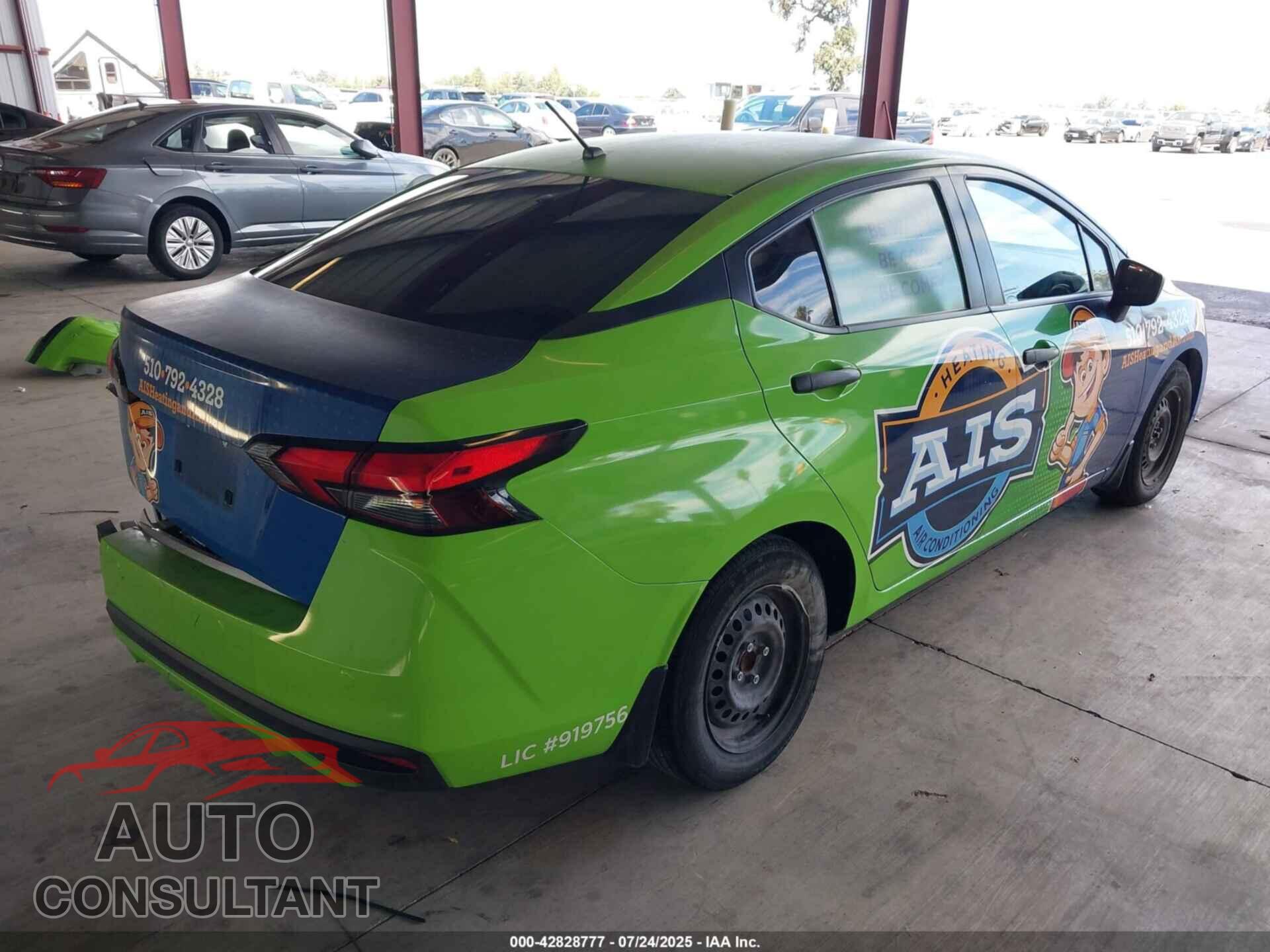 NISSAN VERSA 2020 - 3N1CN8DV1LL893468