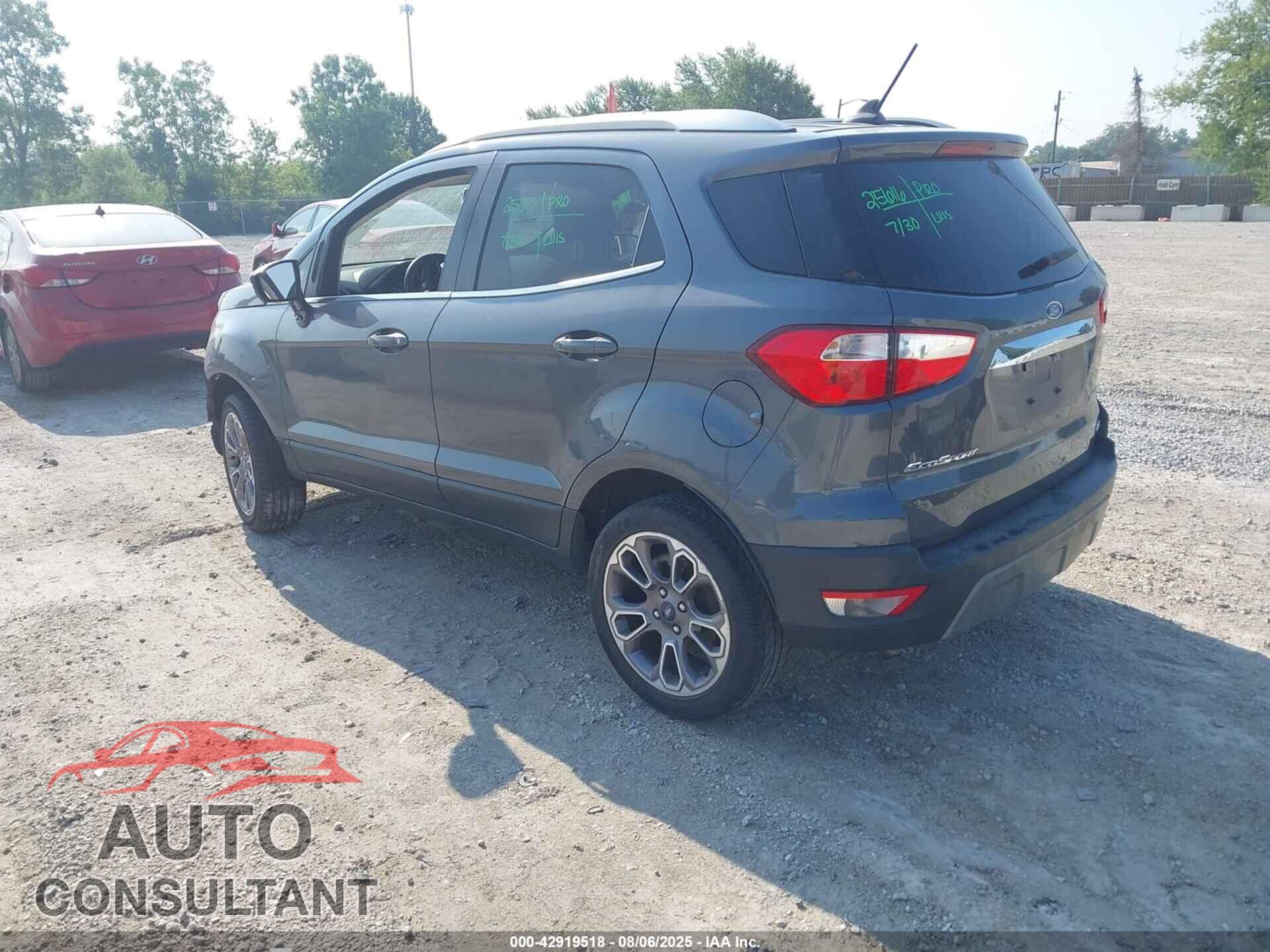 FORD ECOSPORT 2020 - MAJ6S3KL6LC359424