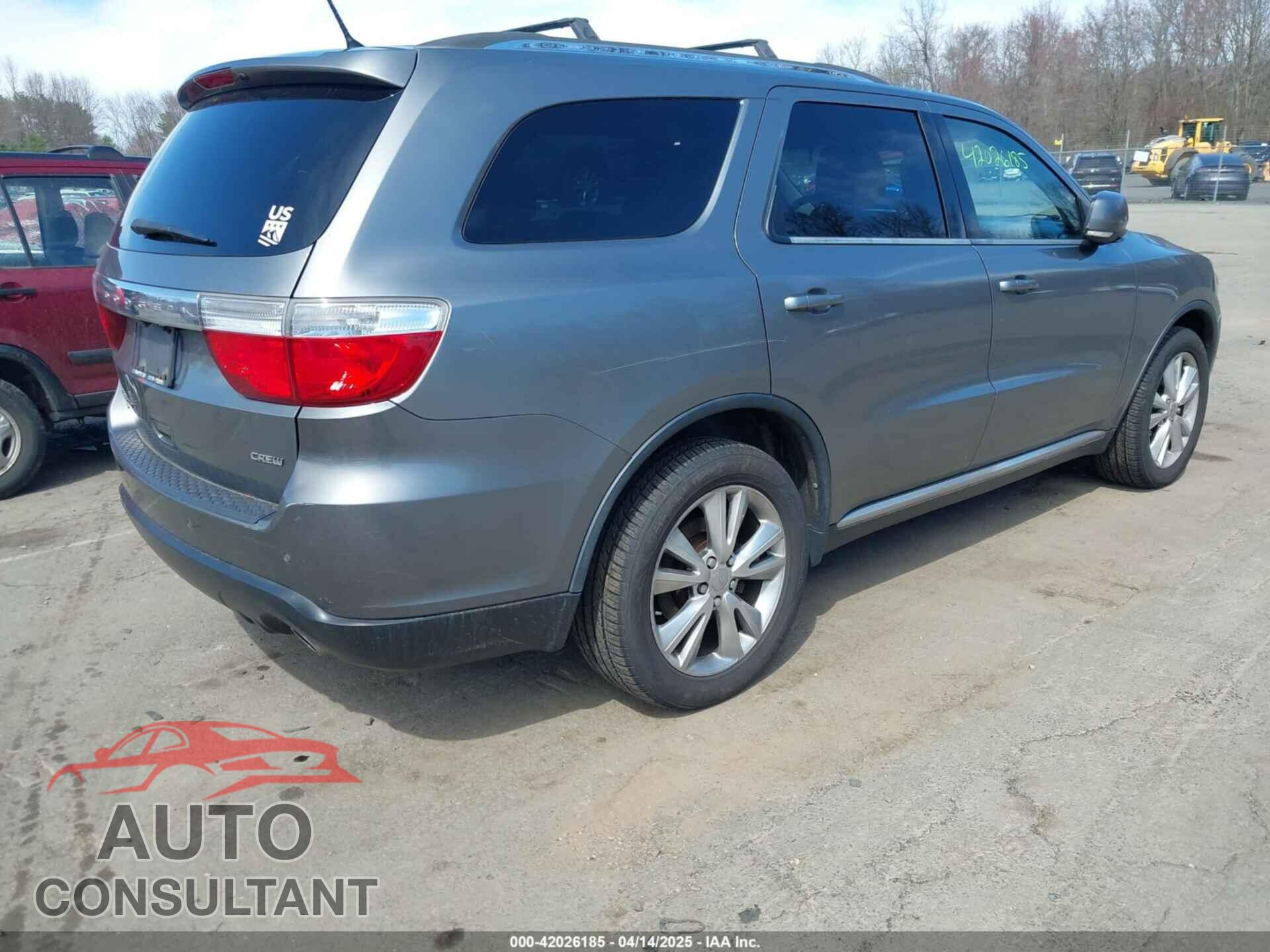 DODGE DURANGO 2012 - 1C4SDJDT8CC309449