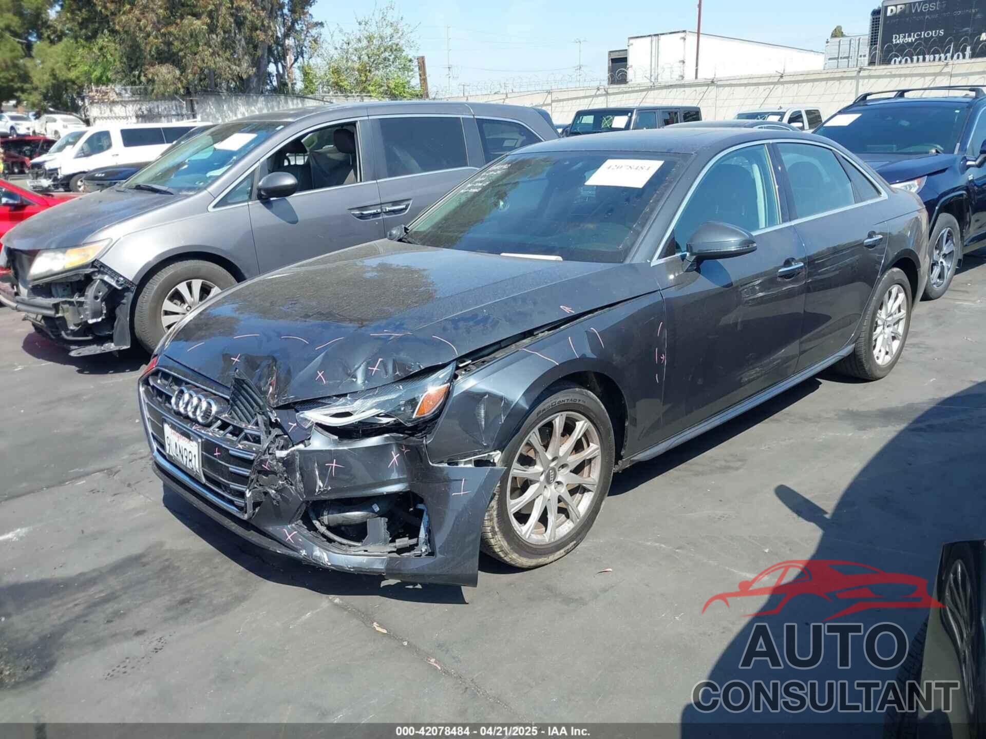 AUDI A4 2020 - WAUGMAF46LN004092