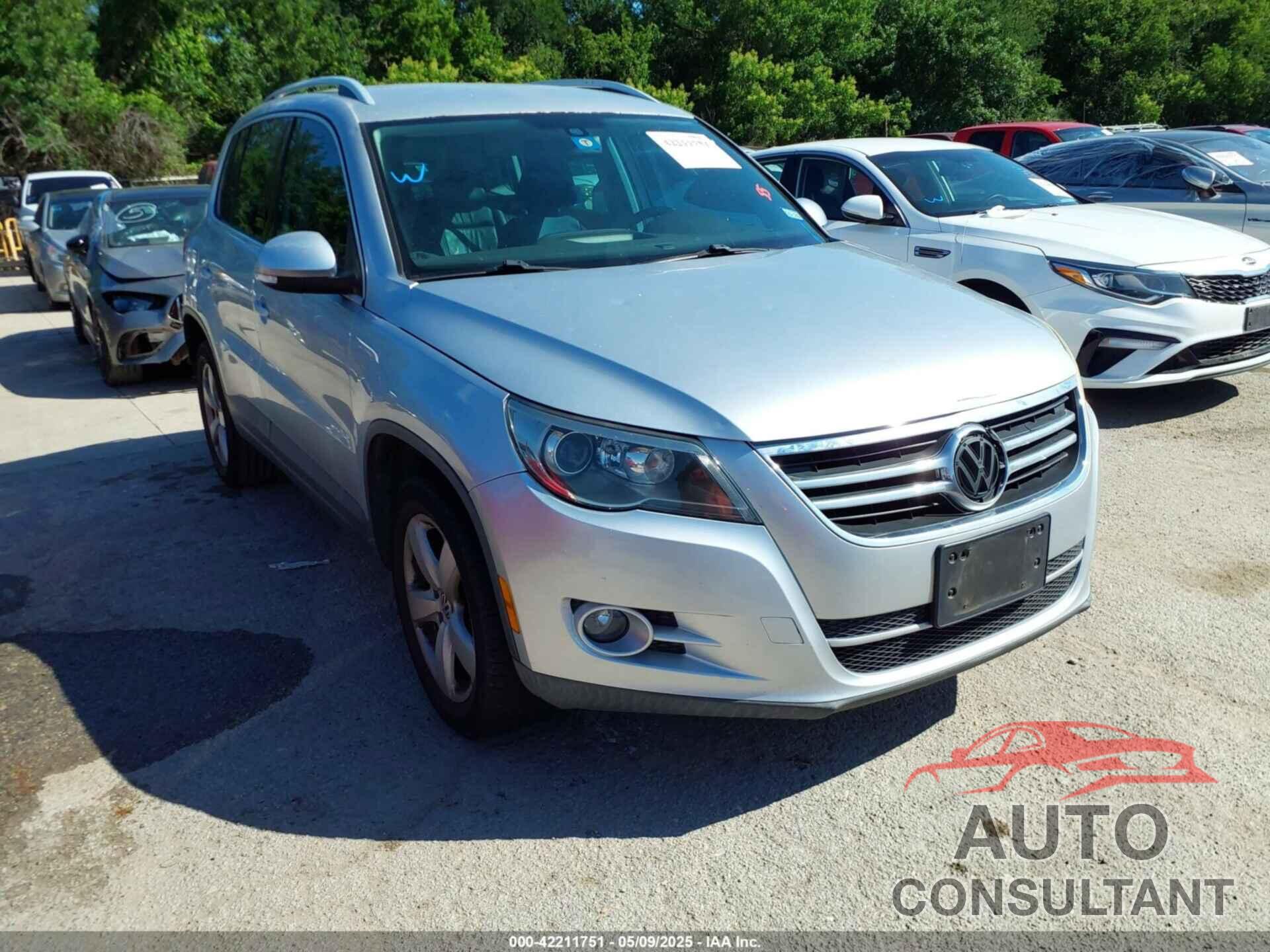 VOLKSWAGEN TIGUAN 2009 - WVGAV75N79W538669