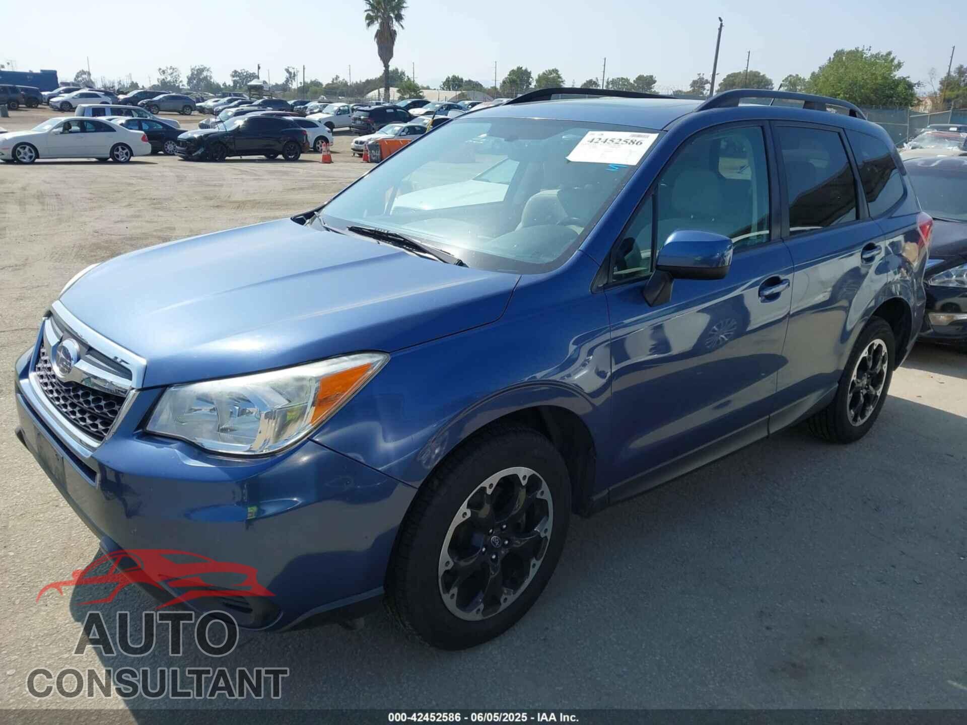 SUBARU FORESTER 2014 - JF2SJAEC3EH538958