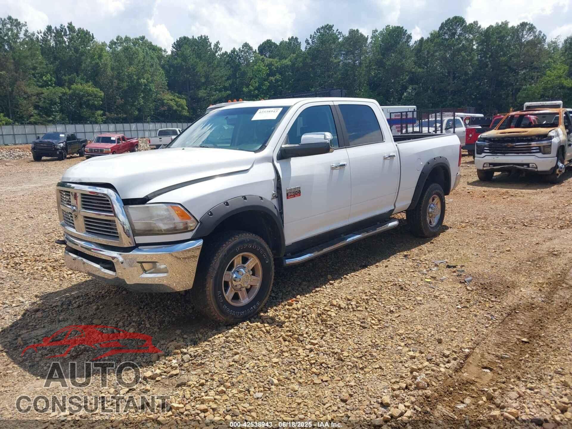 DODGE RAM 3500 2010 - 3D73Y3CL7AG164703