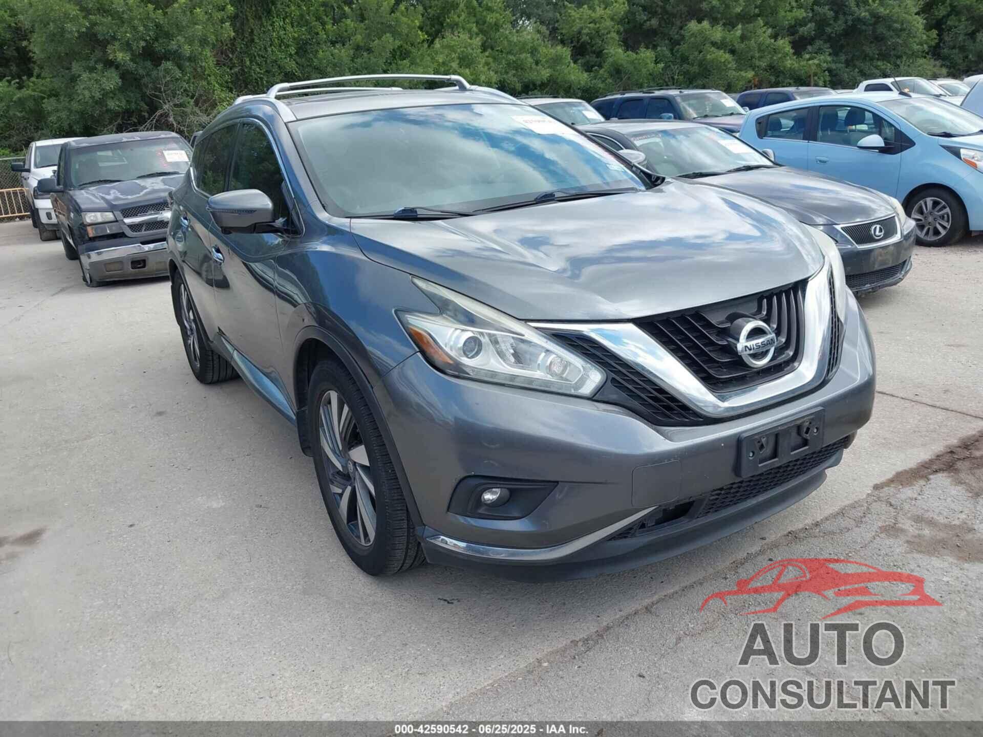 NISSAN MURANO 2016 - 5N1AZ2MG4GN120809