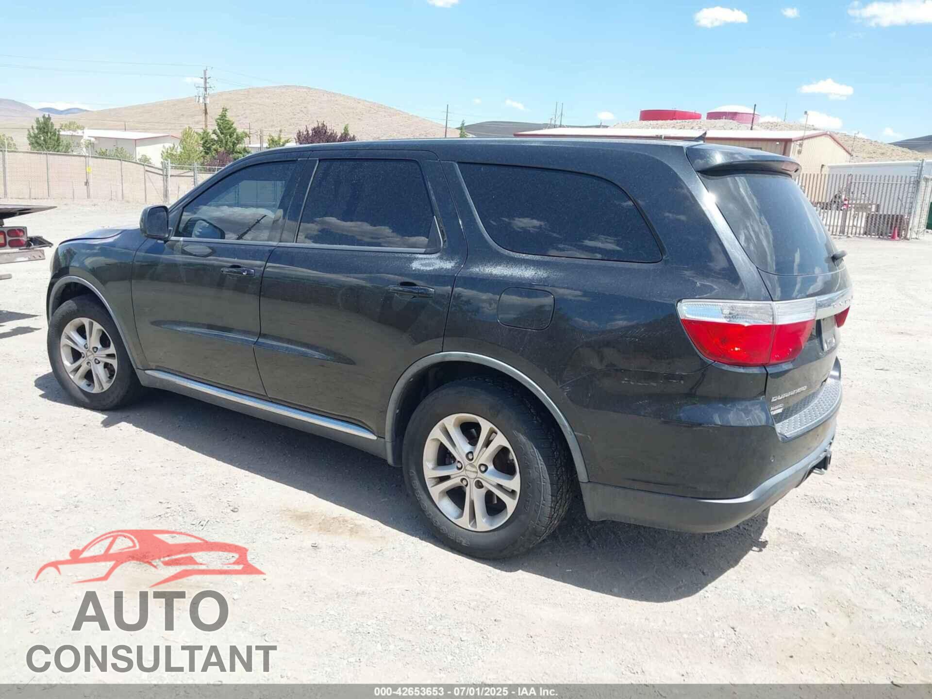 DODGE DURANGO 2012 - 1C4RDJAG0CC206726