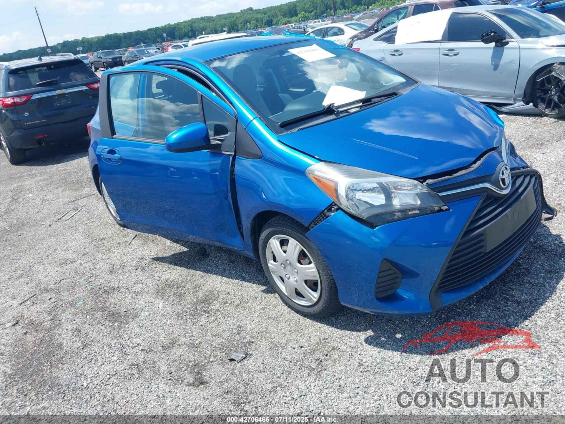 TOYOTA YARIS 2015 - VNKJTUD38FA018344