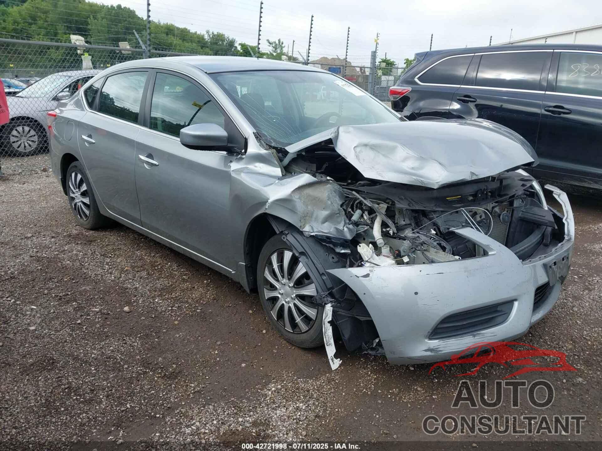 NISSAN SENTRA 2013 - 3N1AB7AP0DL782038