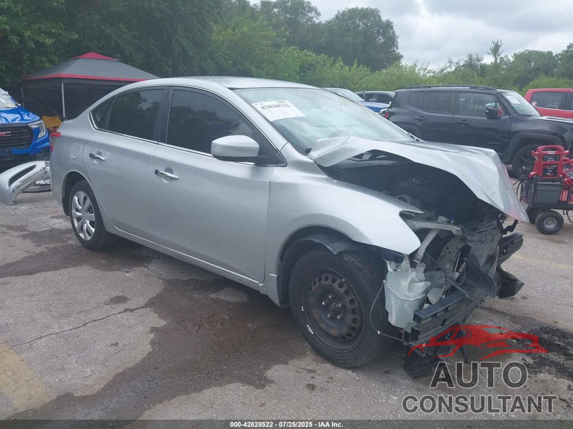 NISSAN SENTRA 2015 - 3N1AB7AP9FY232794