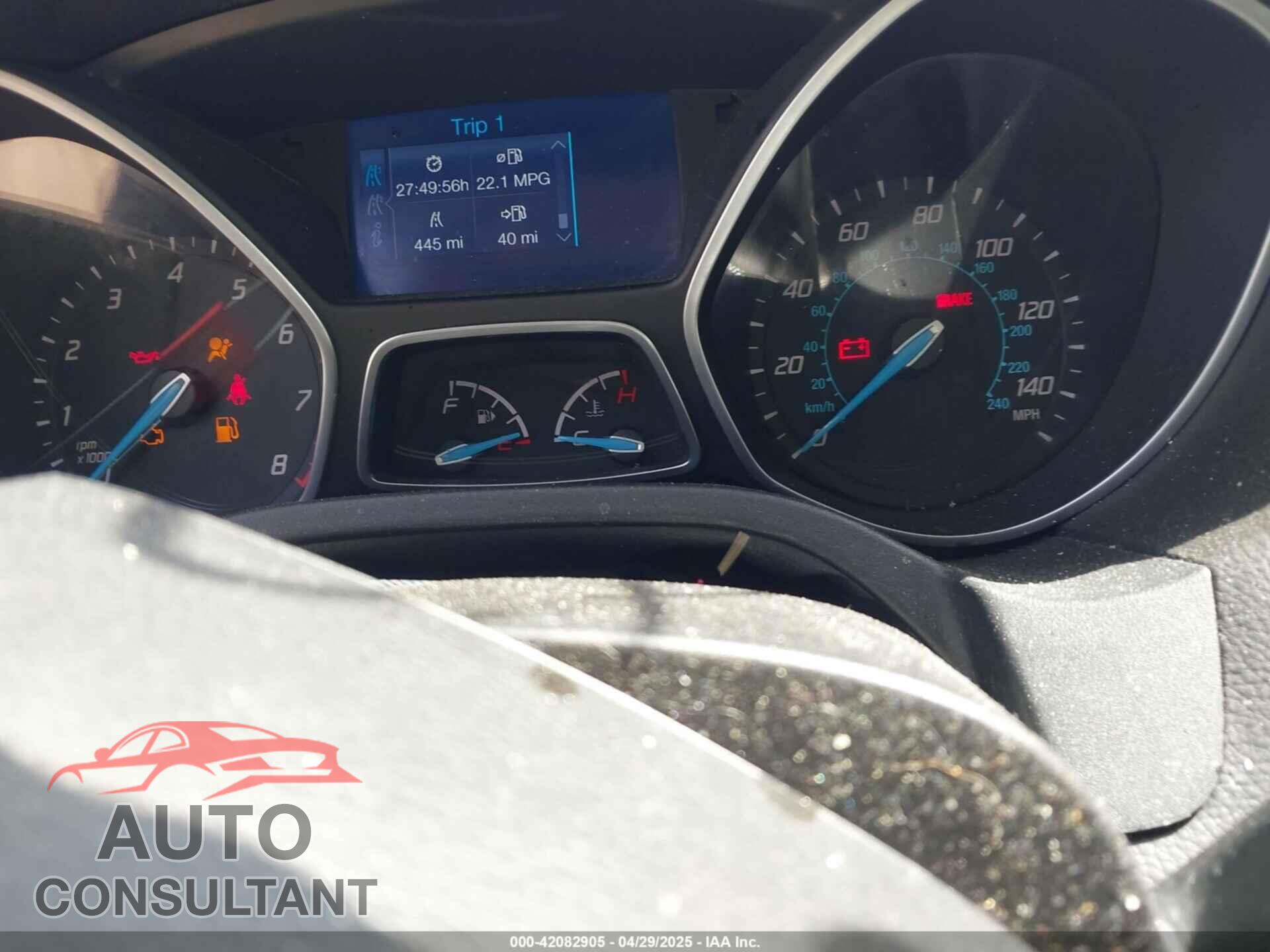 FORD FOCUS 2014 - 1FADP3F2XEL120830