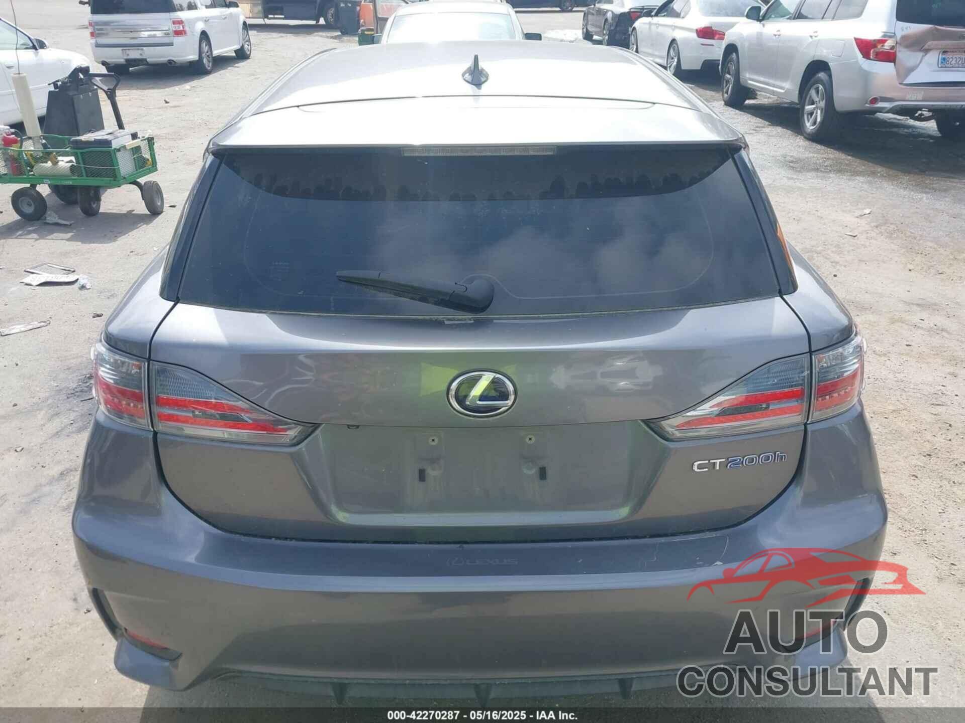 LEXUS CT 200H 2016 - JTHKD5BH4G2263117