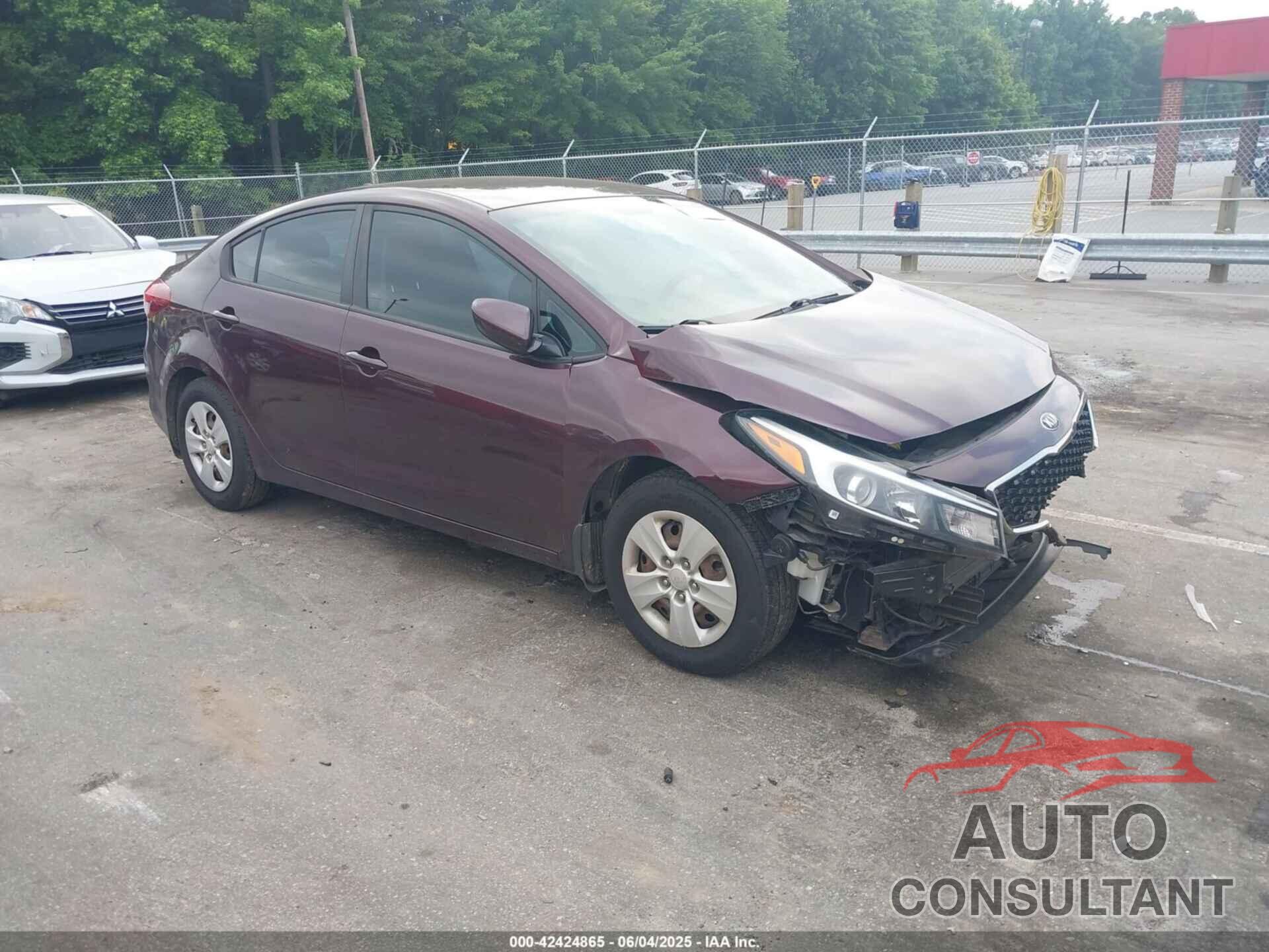 KIA FORTE 2017 - 3KPFK4A77HE066006