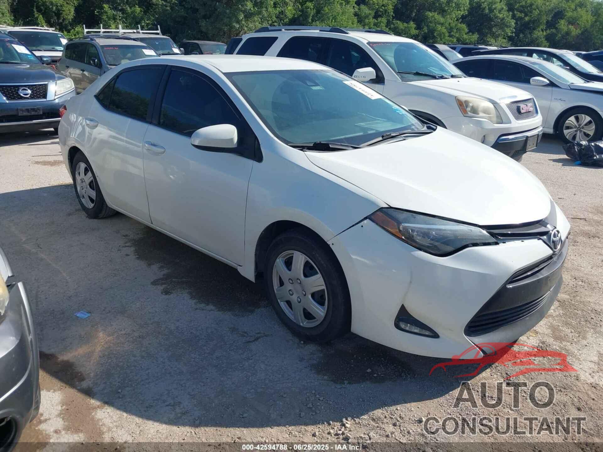 TOYOTA COROLLA 2017 - 5YFBURHE7HP611551