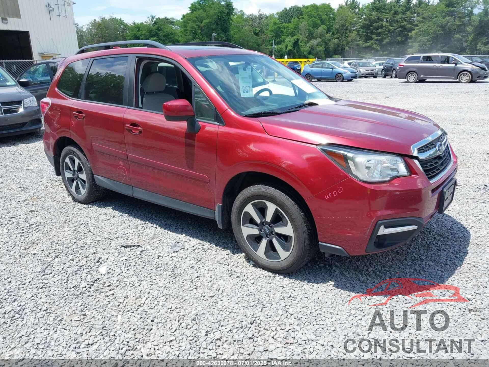 SUBARU FORESTER 2018 - JF2SJAEC2JH485356