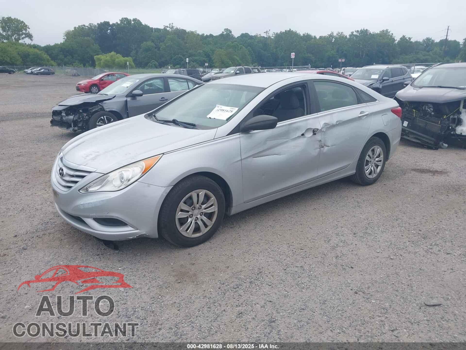 HYUNDAI SONATA 2012 - 5NPEB4AC3CH393791