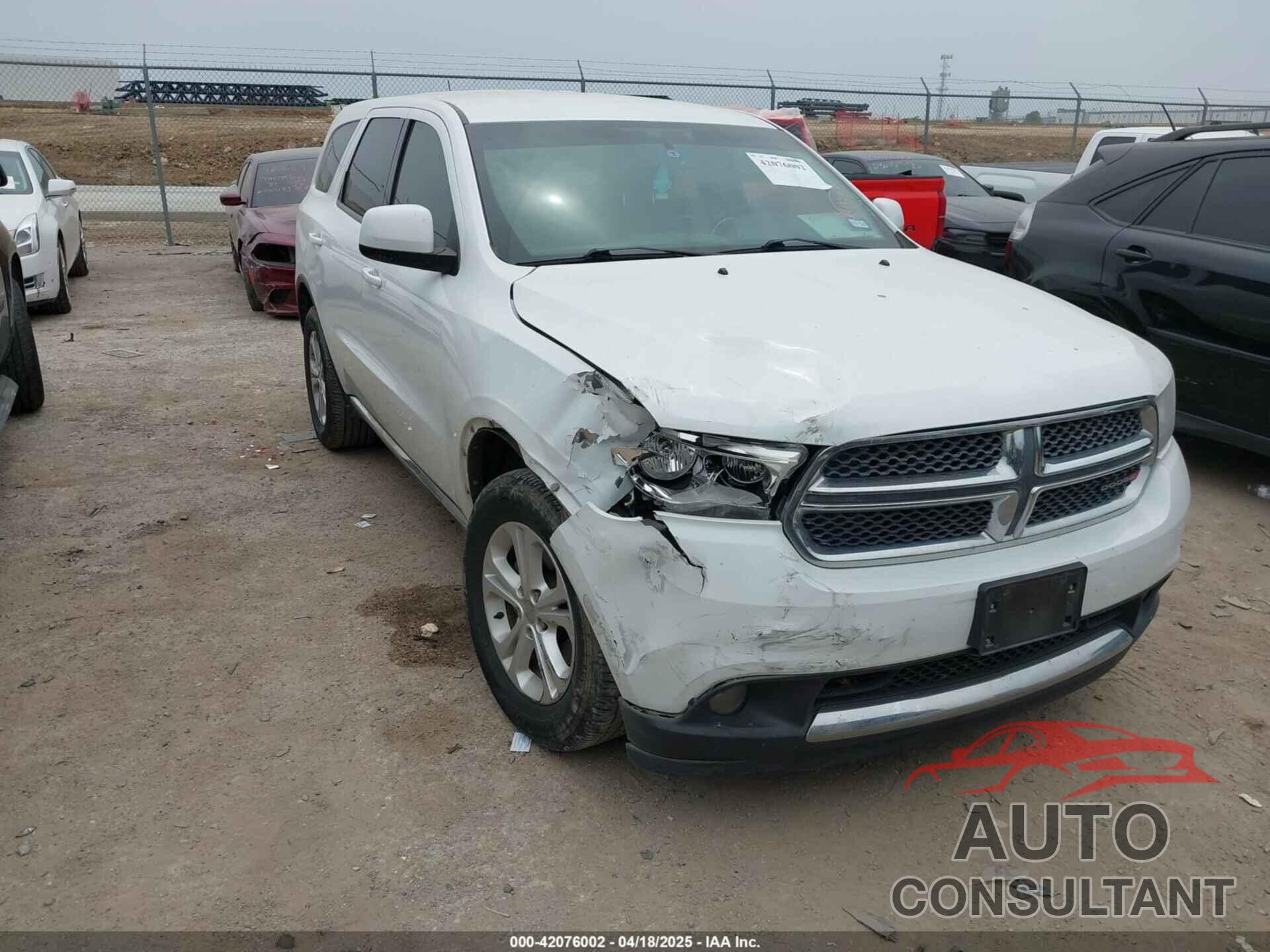 DODGE DURANGO 2013 - 1C4RDHAG4DC598250