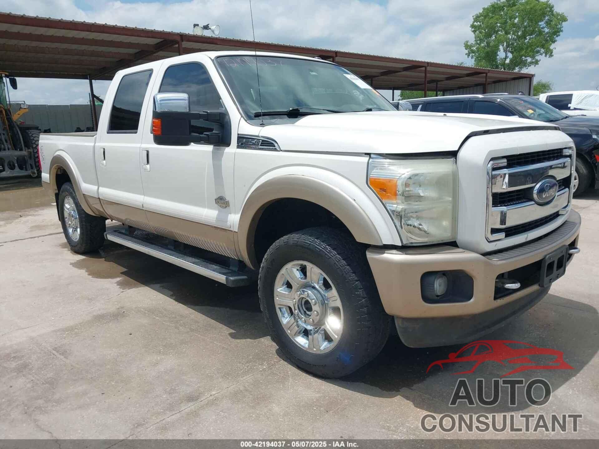 FORD F-250 2013 - 1FT7W2BT9DEA67253