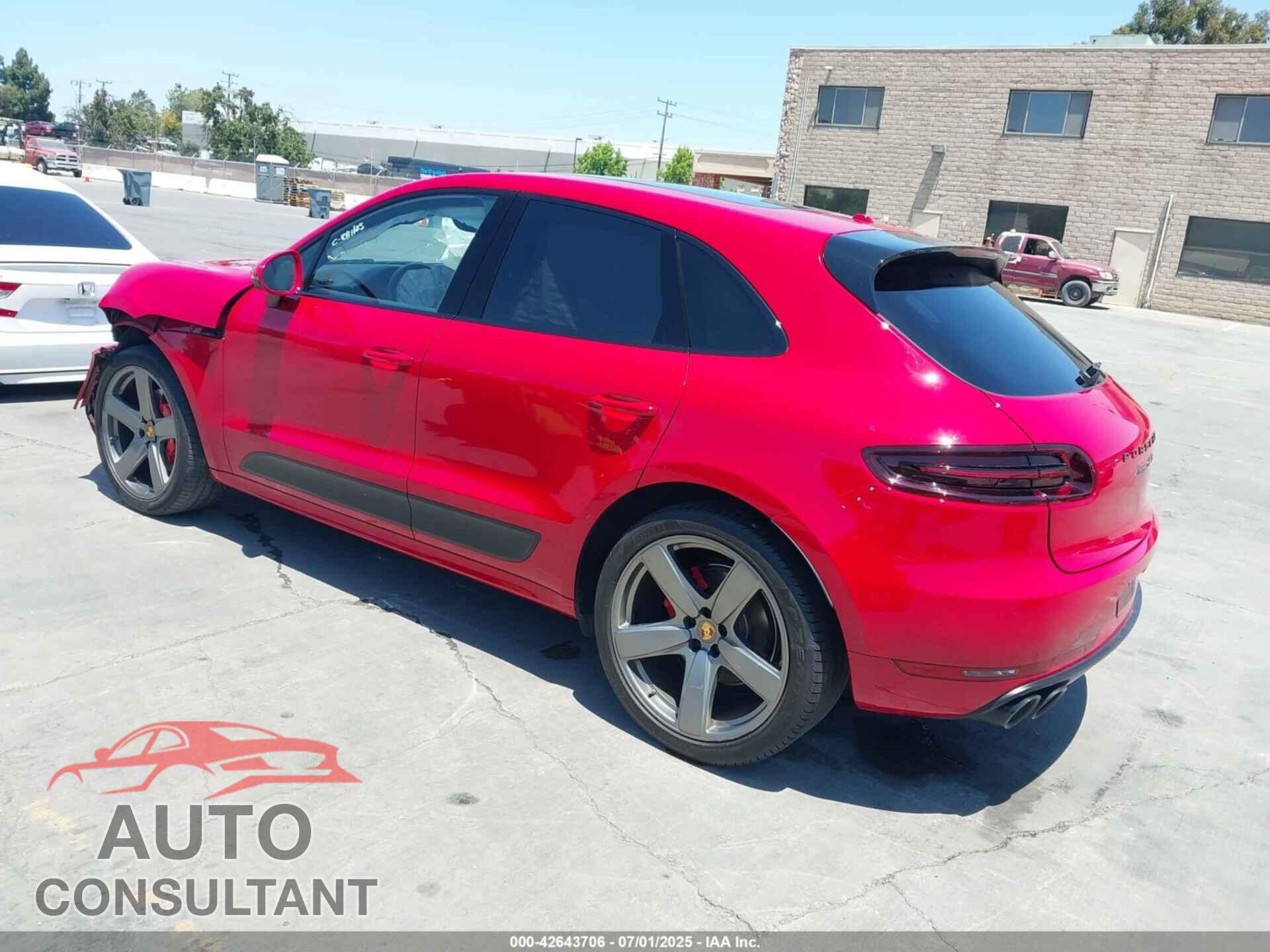 PORSCHE MACAN 2017 - WP1AG2A57HLB52954