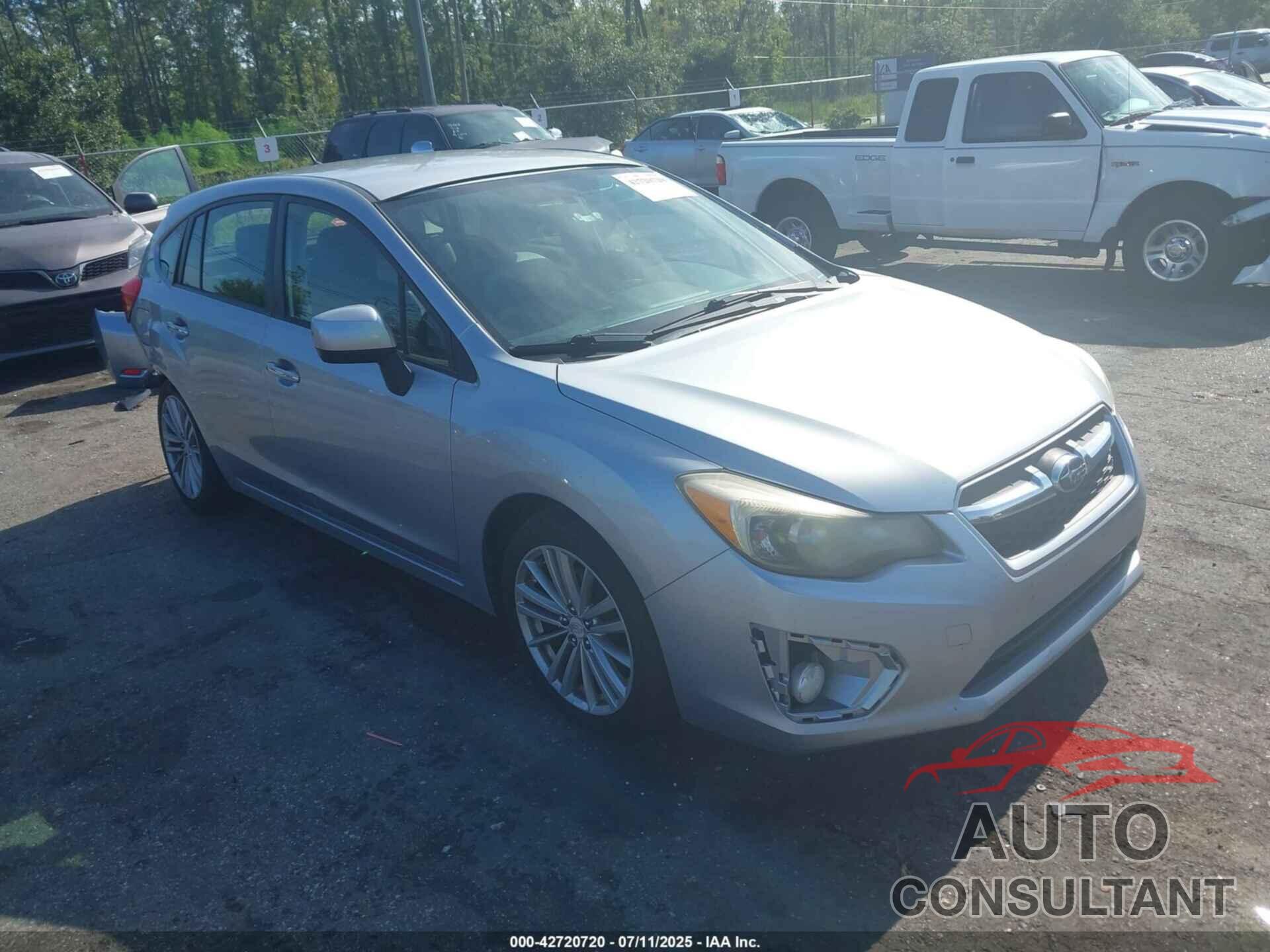 SUBARU IMPREZA 2012 - JF1GPAG60CH224021