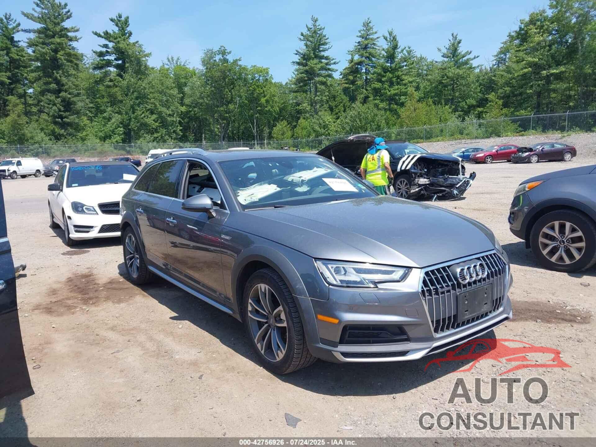 AUDI A4 ALLROAD 2019 - WA18NAF41KA008572