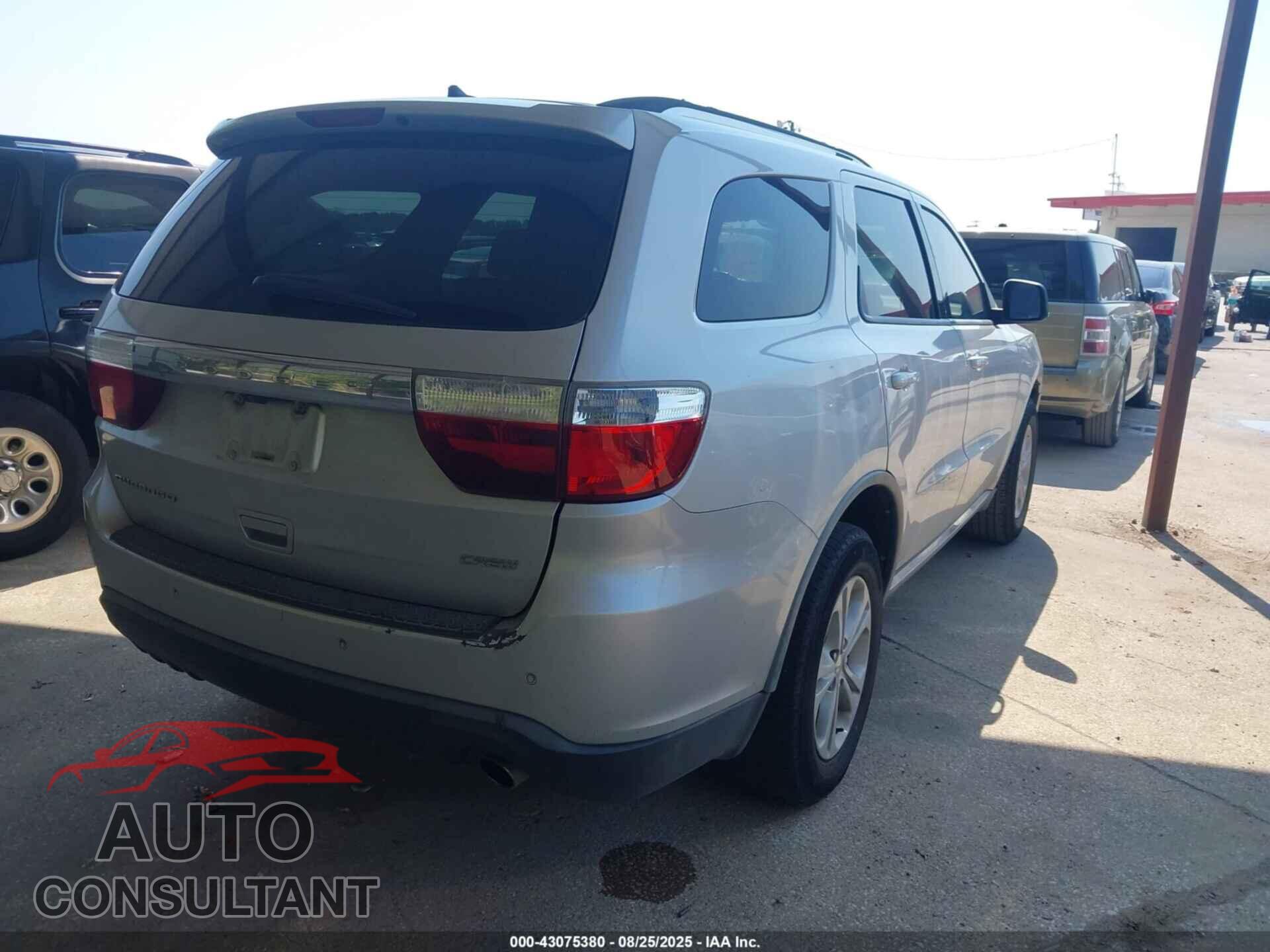 DODGE DURANGO 2012 - 1C4RDHDG5CC125824