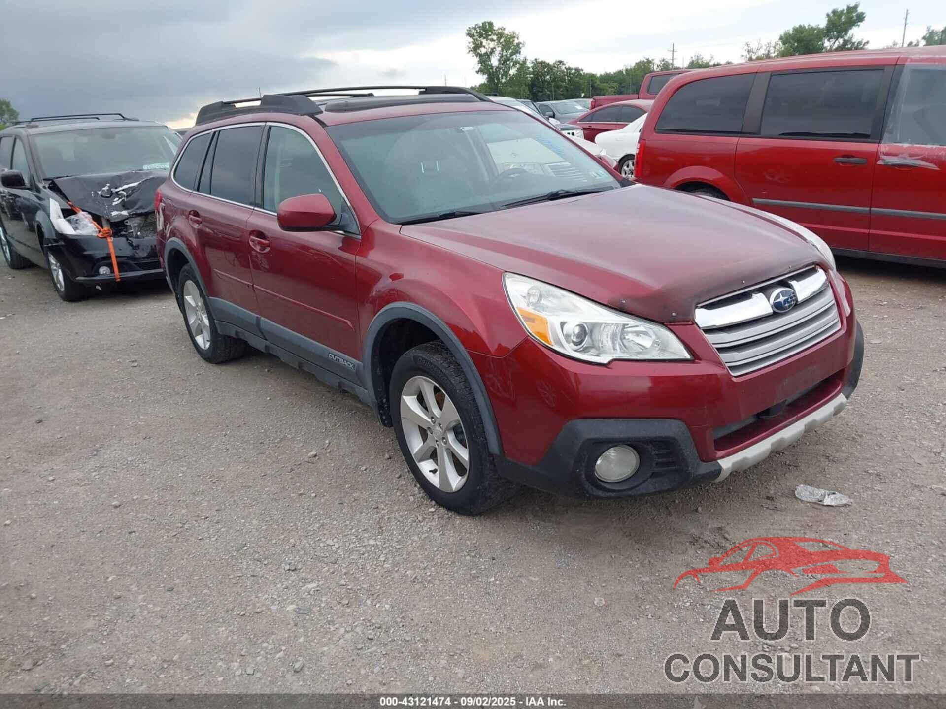 SUBARU OUTBACK 2014 - 4S4BRBLC3E3268557