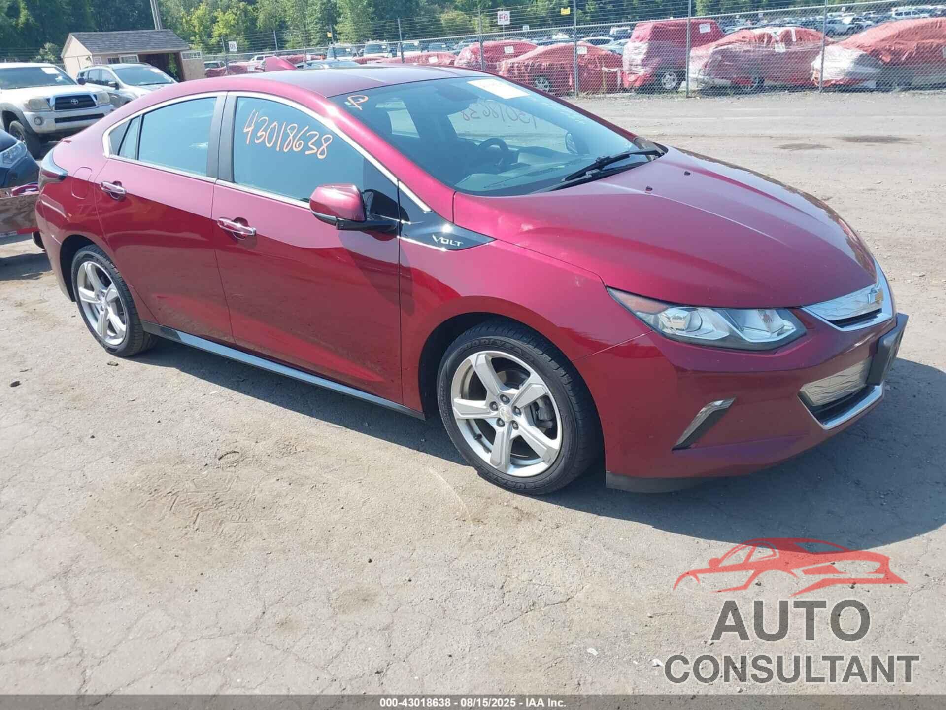 CHEVROLET VOLT 2016 - 1G1RC6S52GU124406
