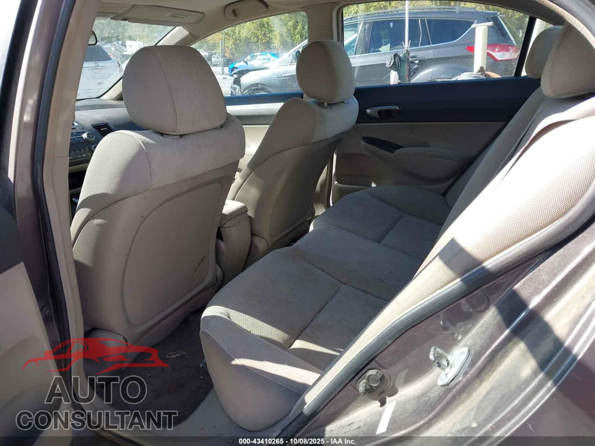 HONDA CIVIC 2011 - 2HGFA1F52BH511595