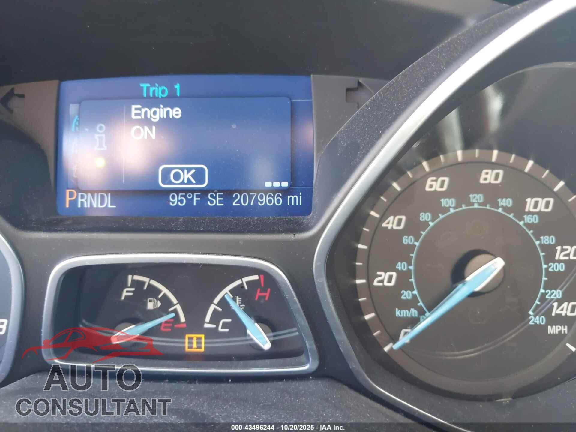 FORD FOCUS 2014 - 1FADP3F26EL109422