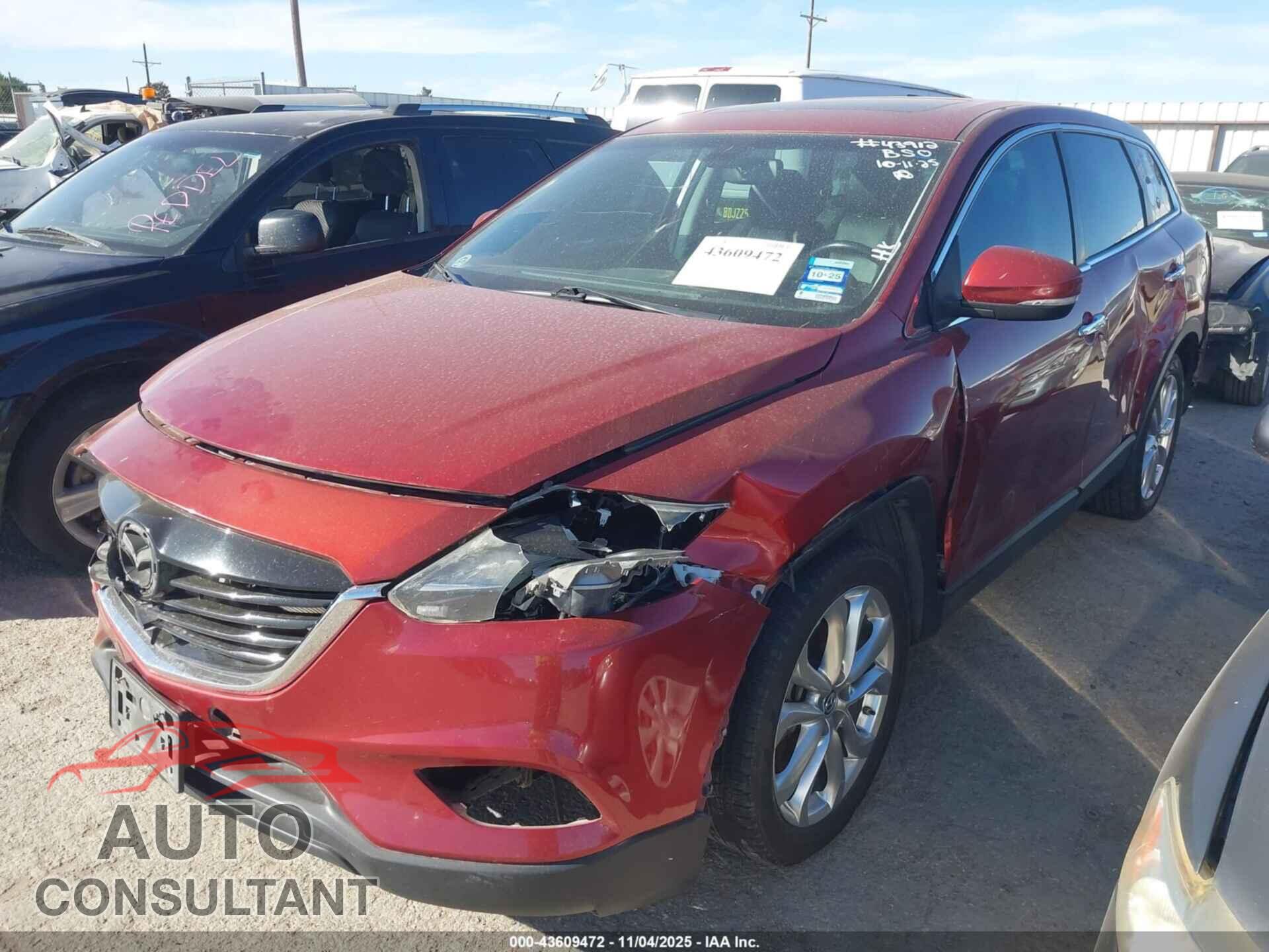 MAZDA CX-9 2013 - JM3TB2DA8D0422634