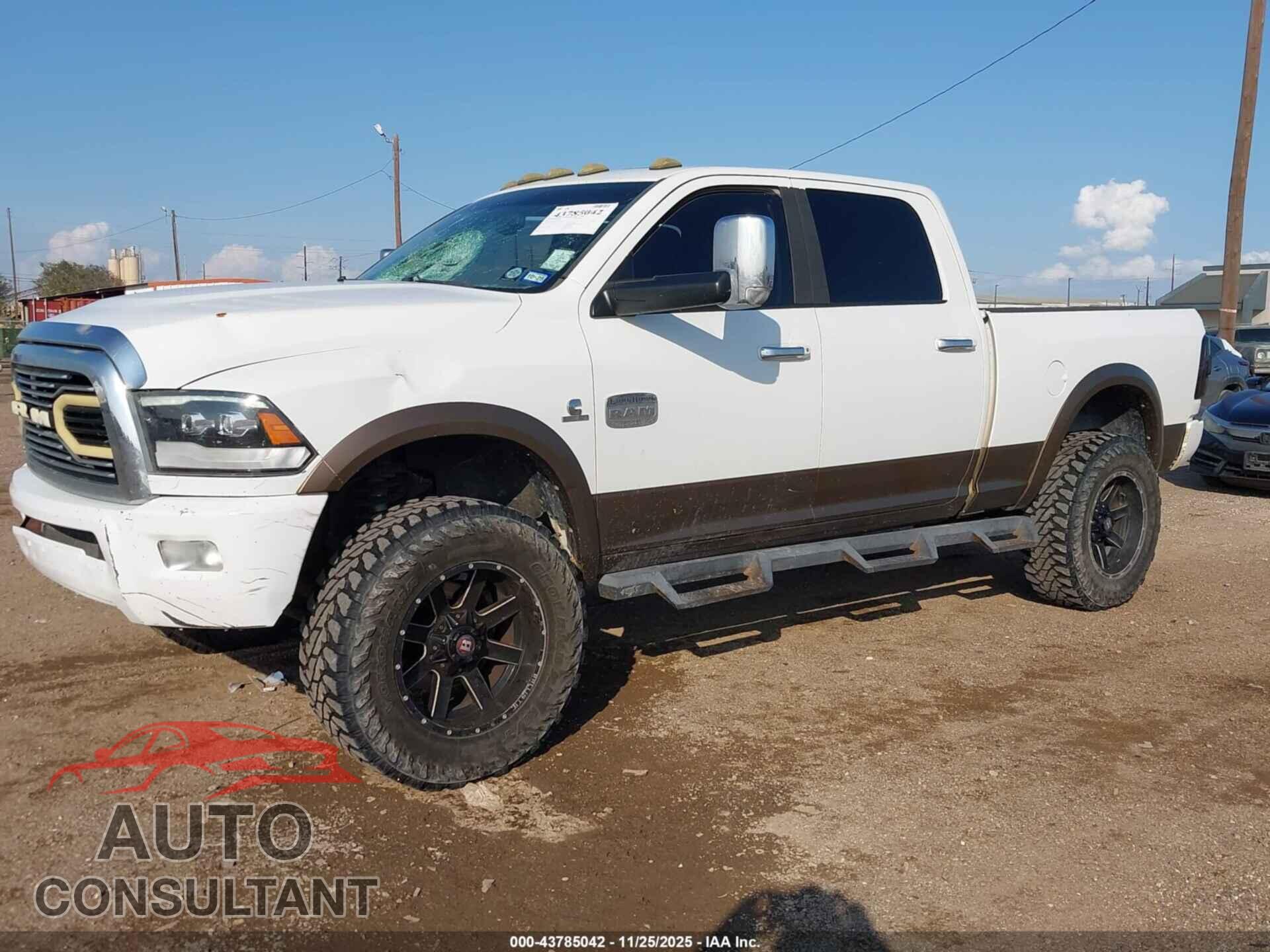 DODGE RAM 2500 2011 - 3D7UT2CL1BG567865