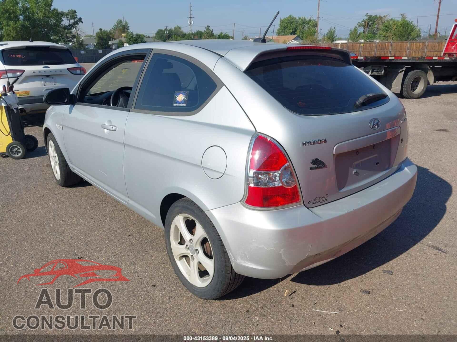 HYUNDAI ACCENT 2009 - KMHCN36C19U109733