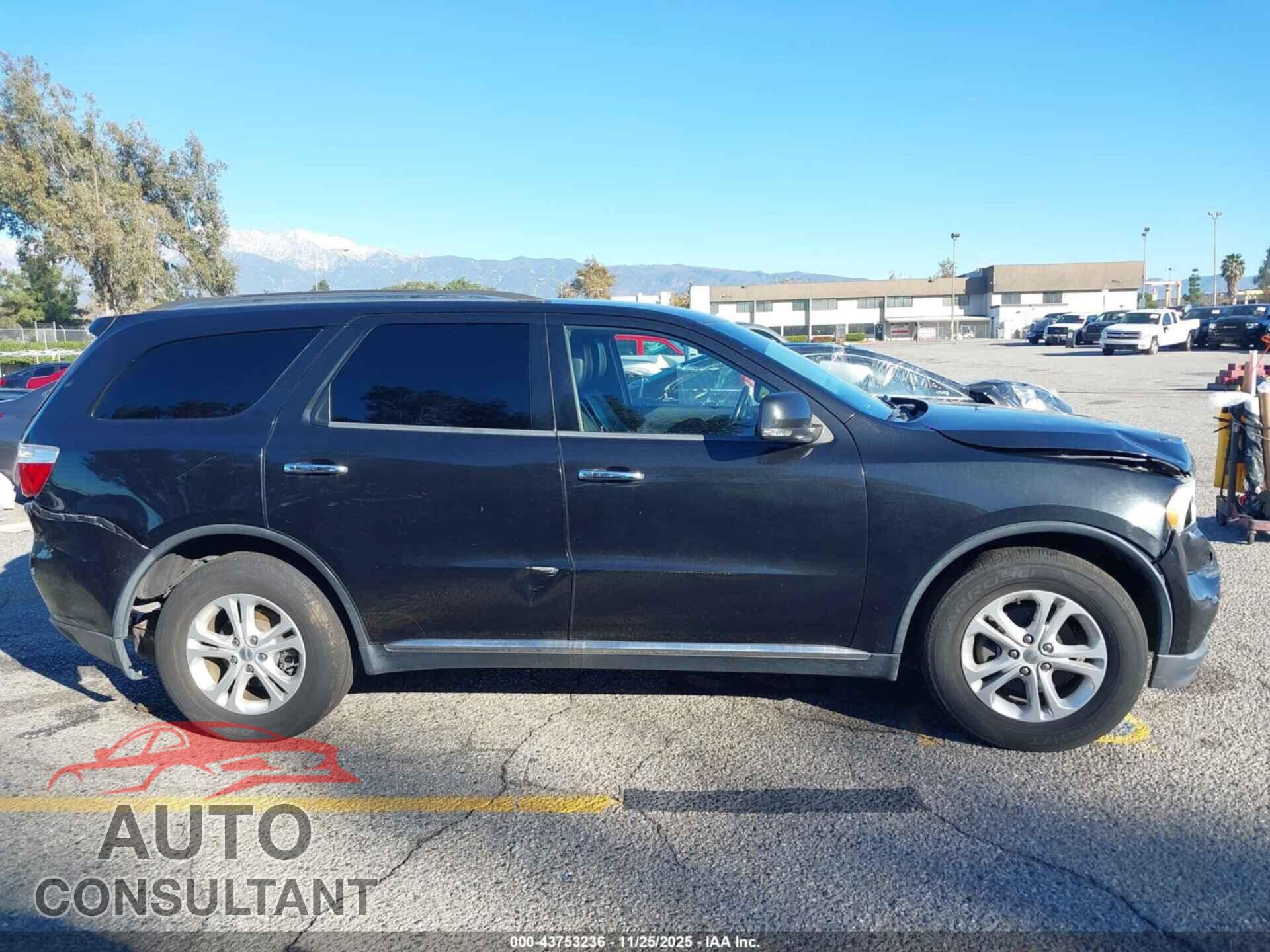 DODGE DURANGO 2013 - 1C4RDHDG2DC664290