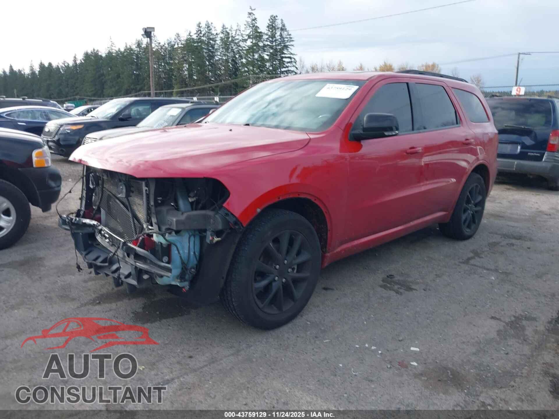 DODGE DURANGO 2017 - 1C4RDJDG7HC661415