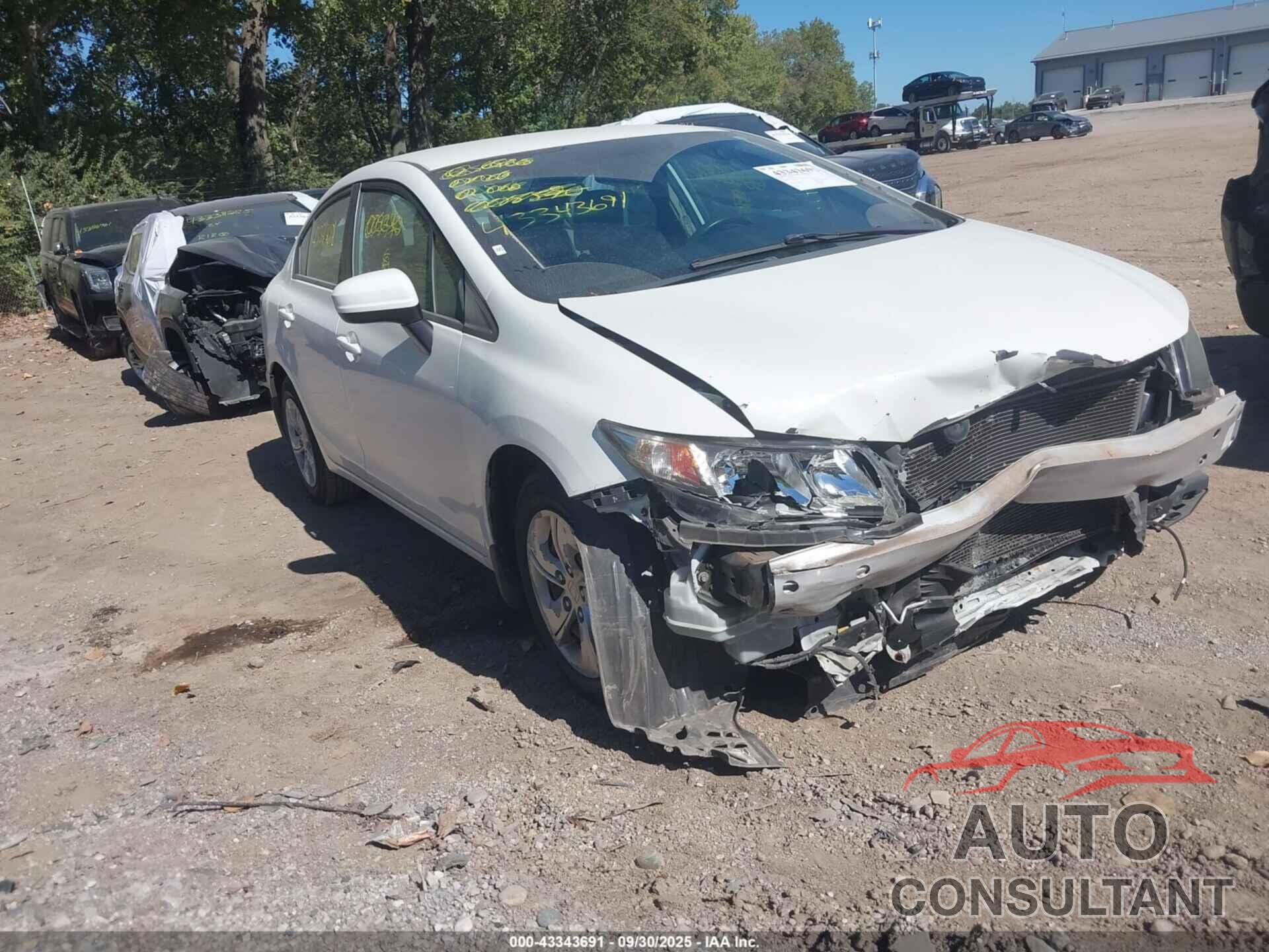HONDA CIVIC 2014 - 19XFB2F52EE005590