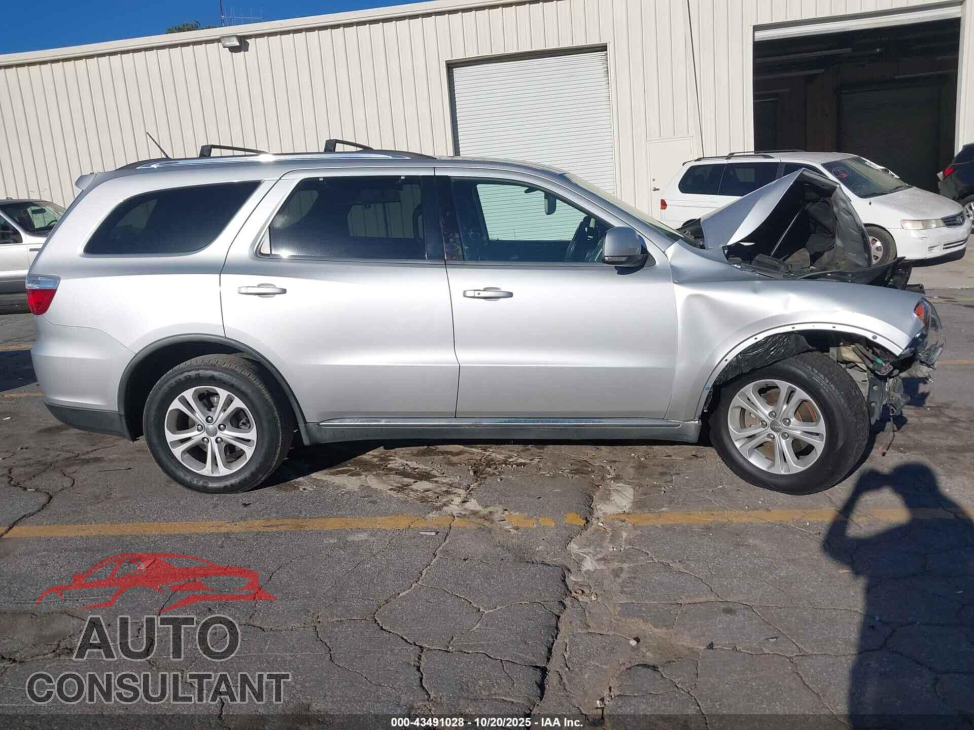 DODGE DURANGO 2012 - 1C4RDHDG4CC164095