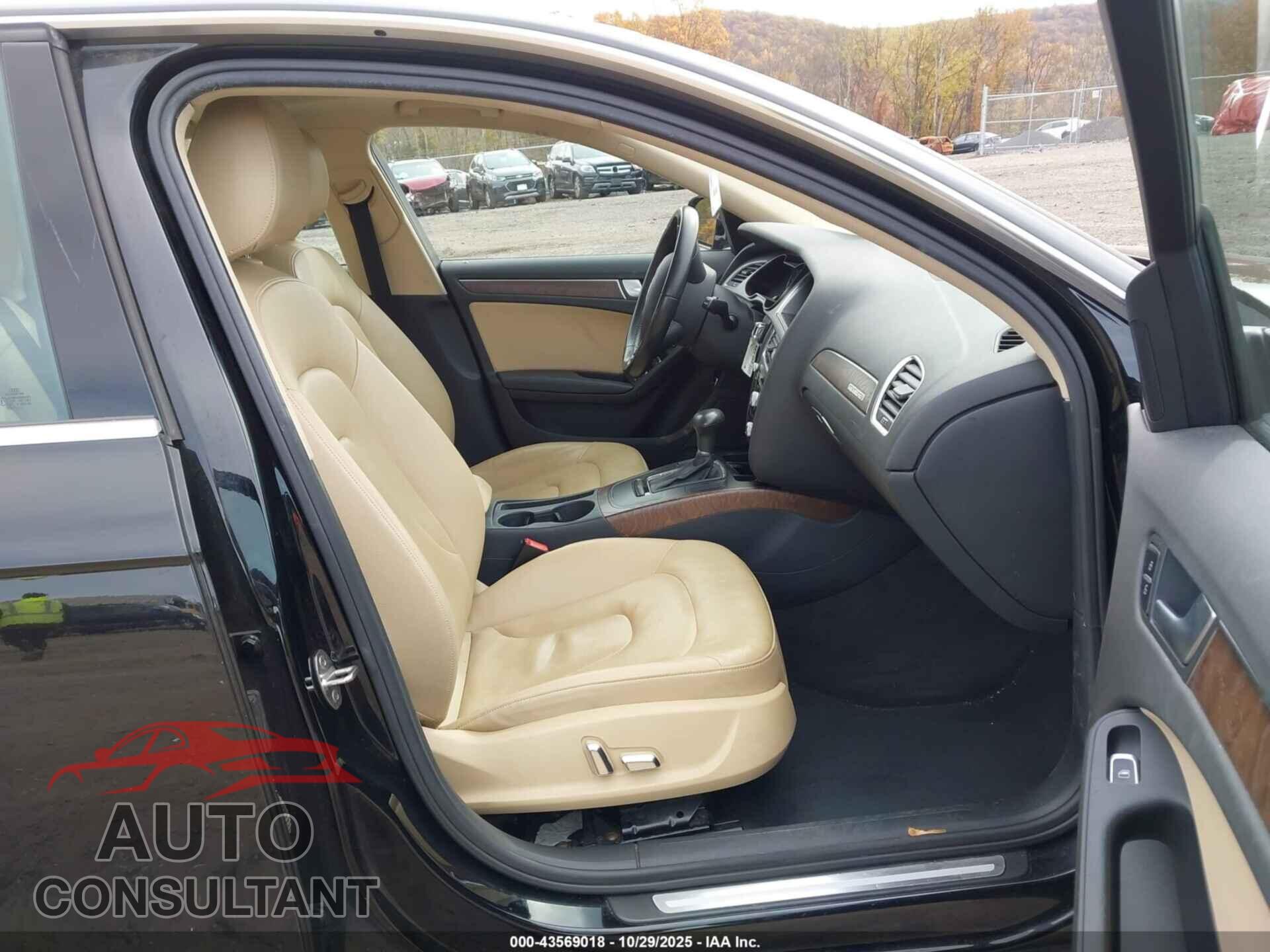 AUDI A4 2013 - WAUBFAFL5DN036562