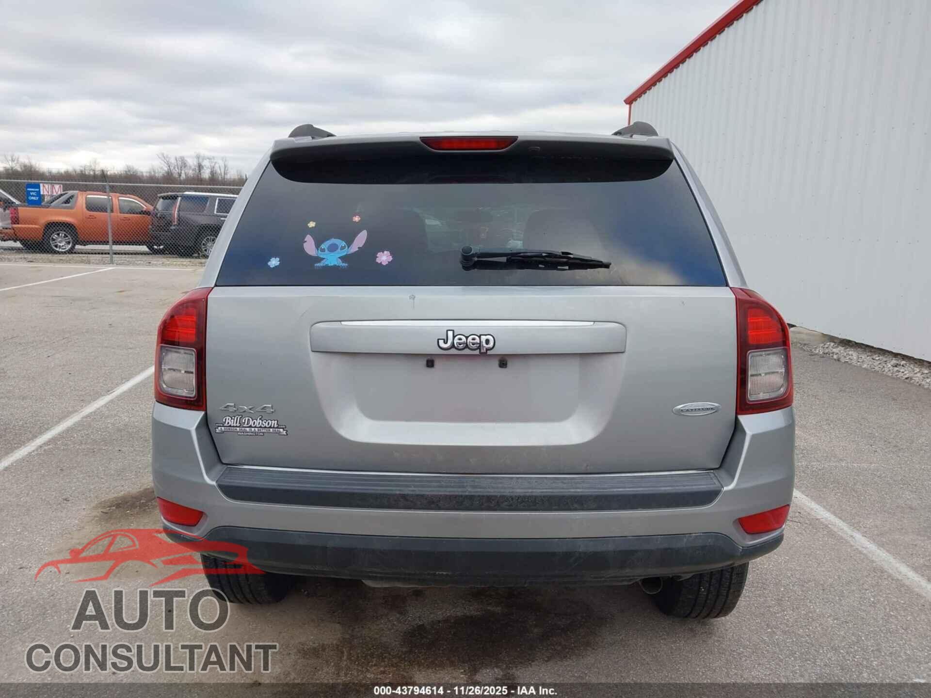 JEEP COMPASS 2015 - 1C4NJDEB4FD340483