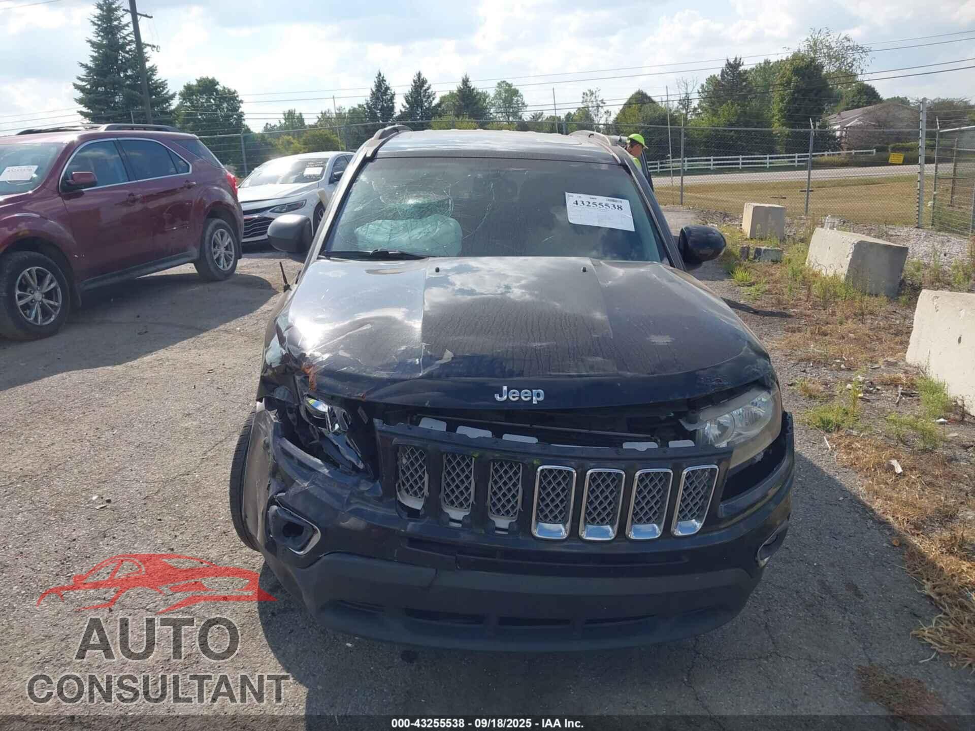 JEEP COMPASS 2017 - 1C4NJDEB6HD110558